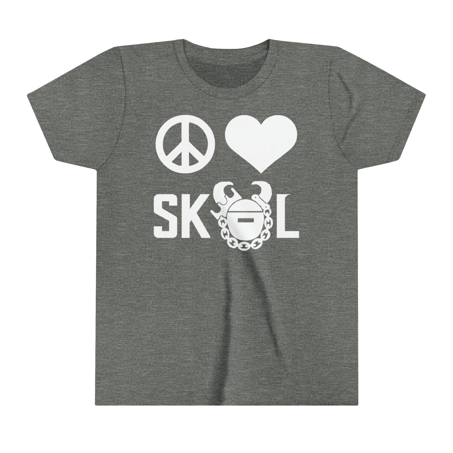 Youth T-Shirt - Peace & Love