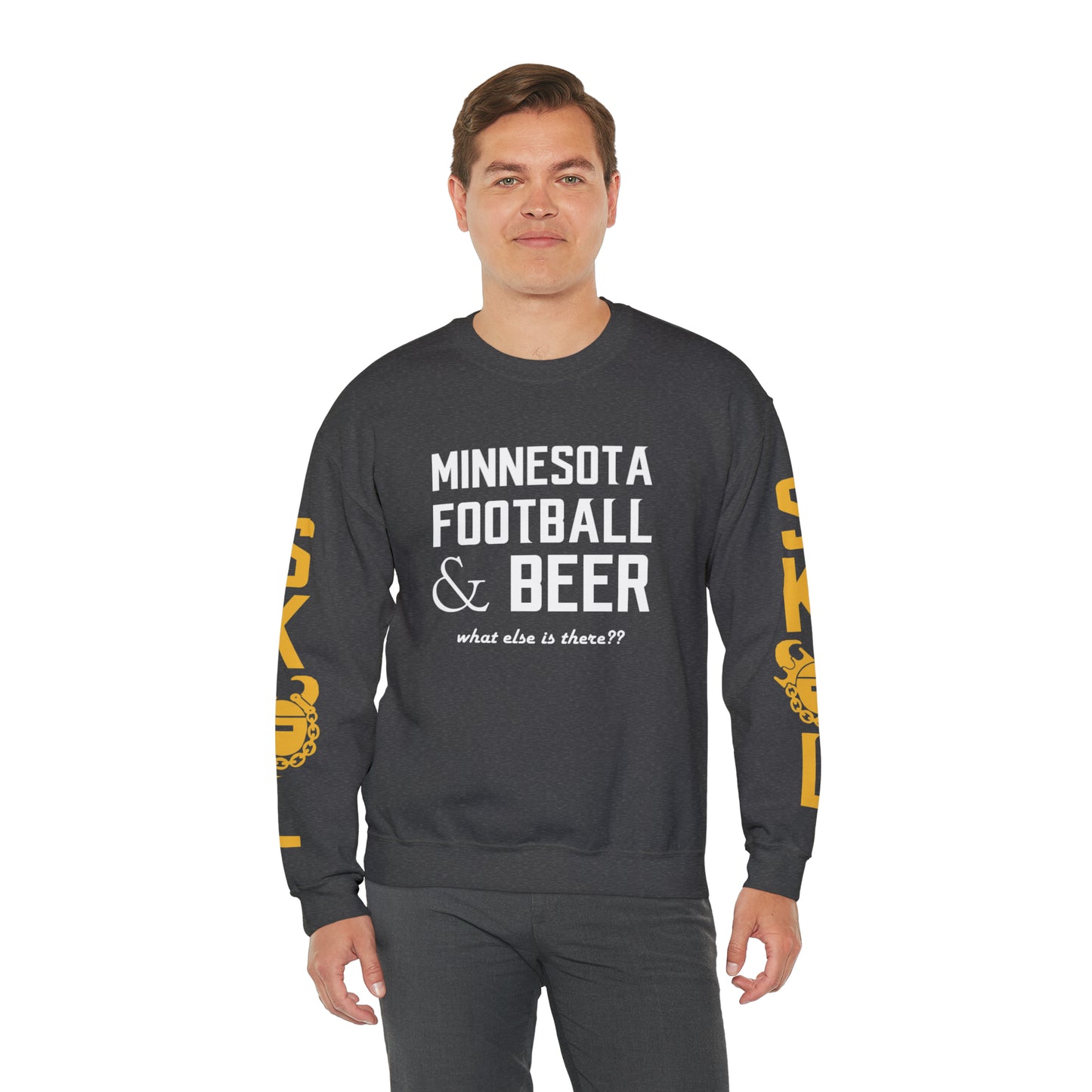 Unisex Heavy Blend™ Crewneck - What else is there?? + The Original (Sleeves)