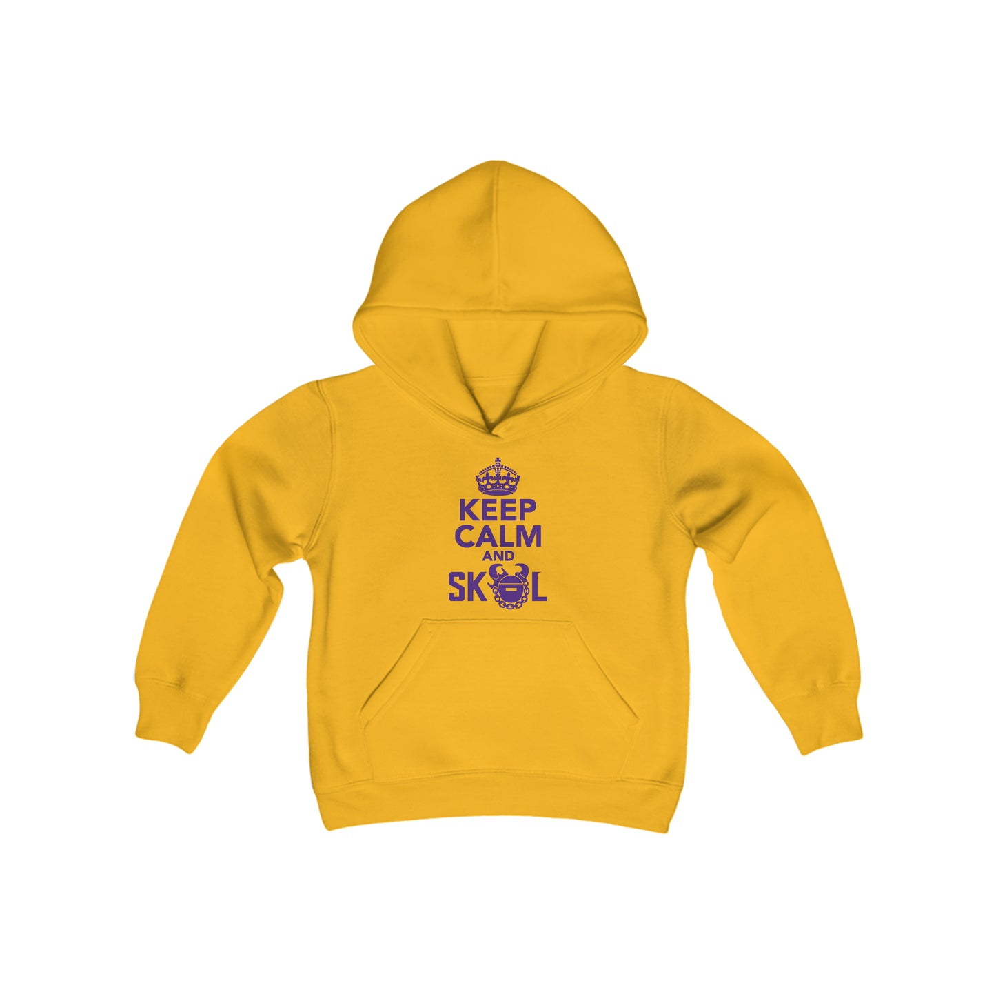 Youth Heavy Blend Hoodie - Keep Calm