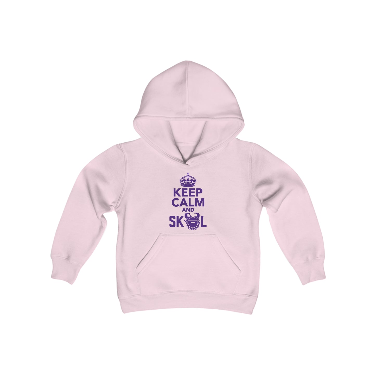 Youth Heavy Blend Hoodie - Keep Calm