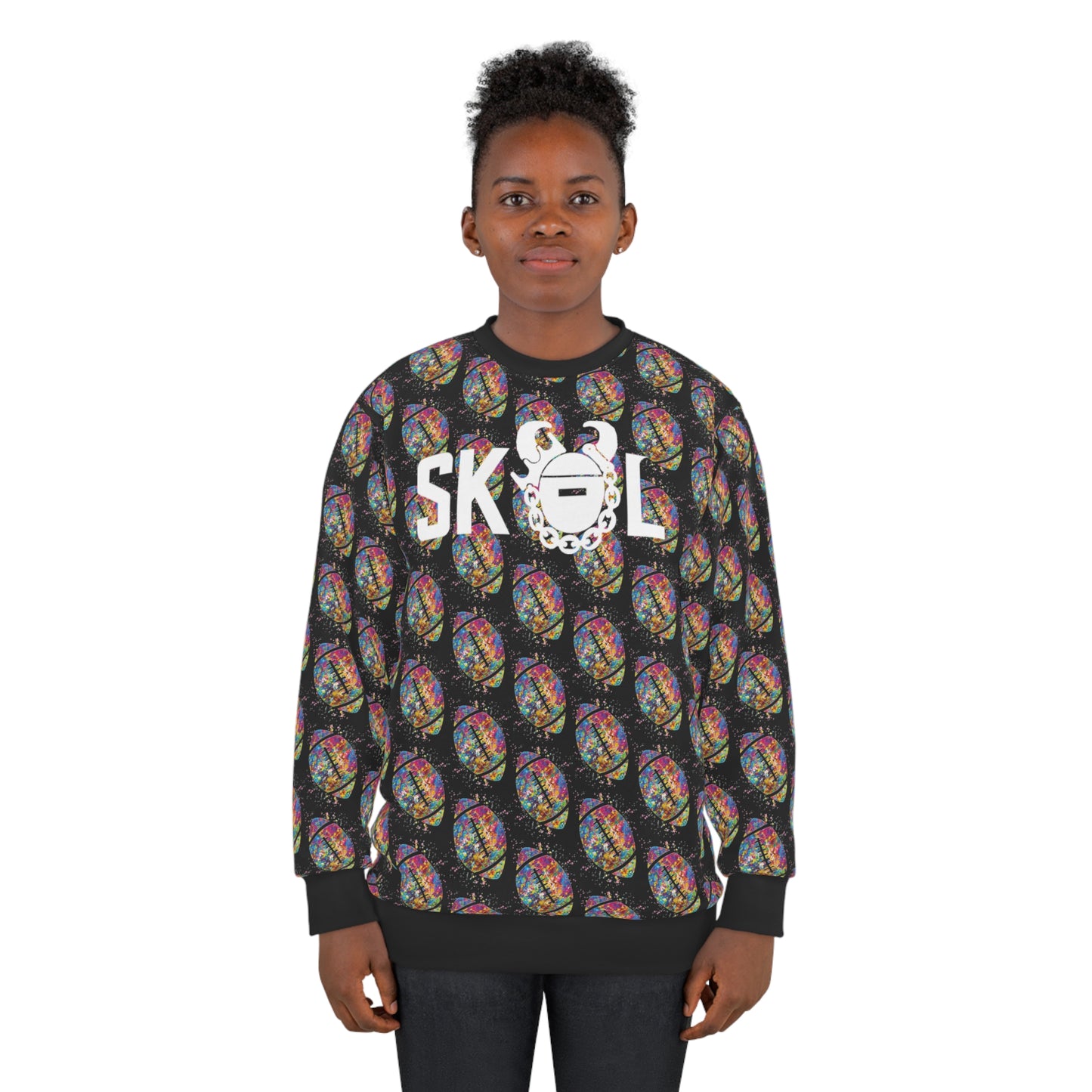 Unisex Crewneck - Color Blast Football - The Original