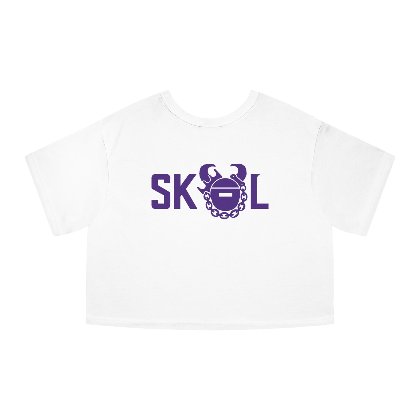 Women's Champion Heritage Cropped Top - Life is Better at the BANK