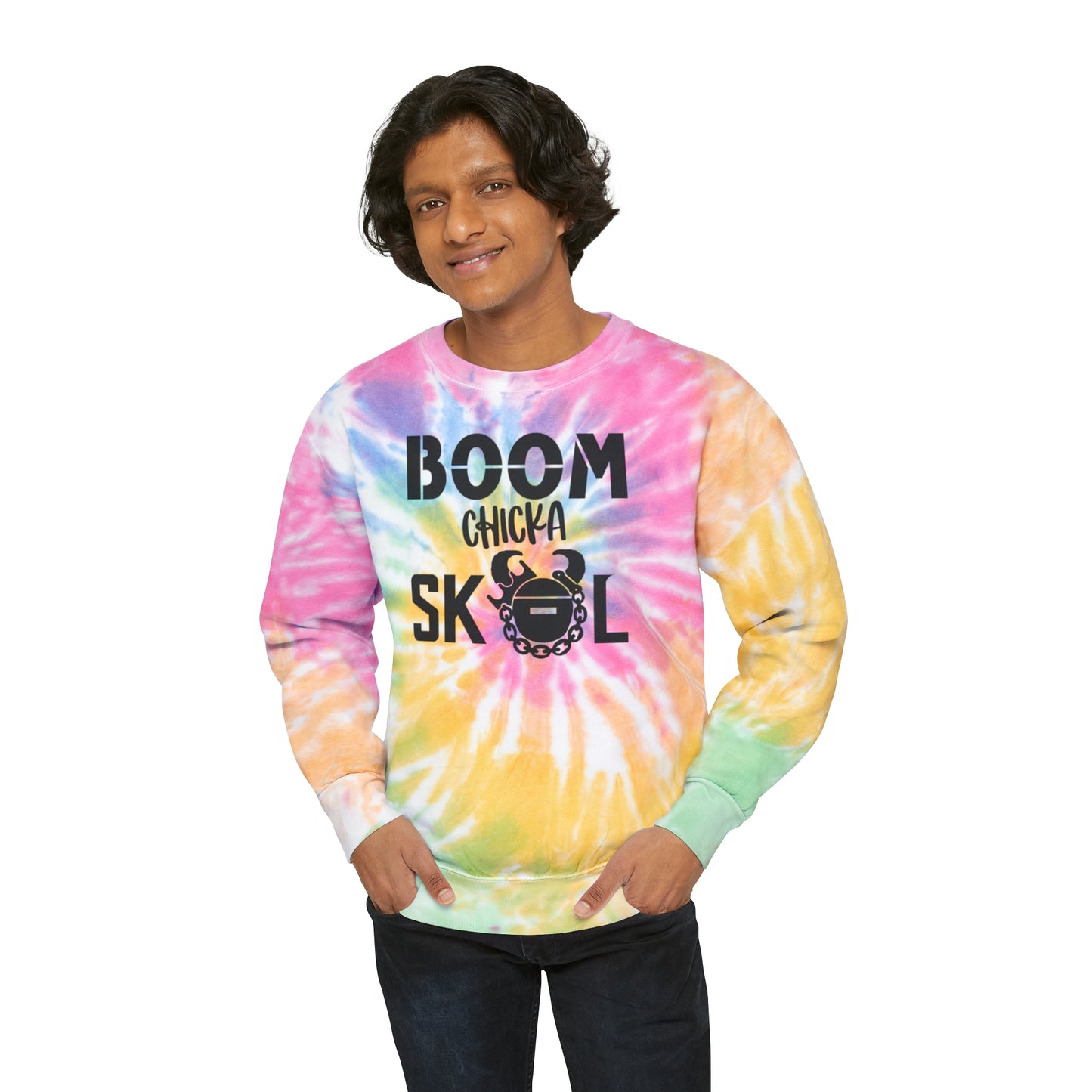 Tie-Dye Crewneck - BOOM chicka BOOM