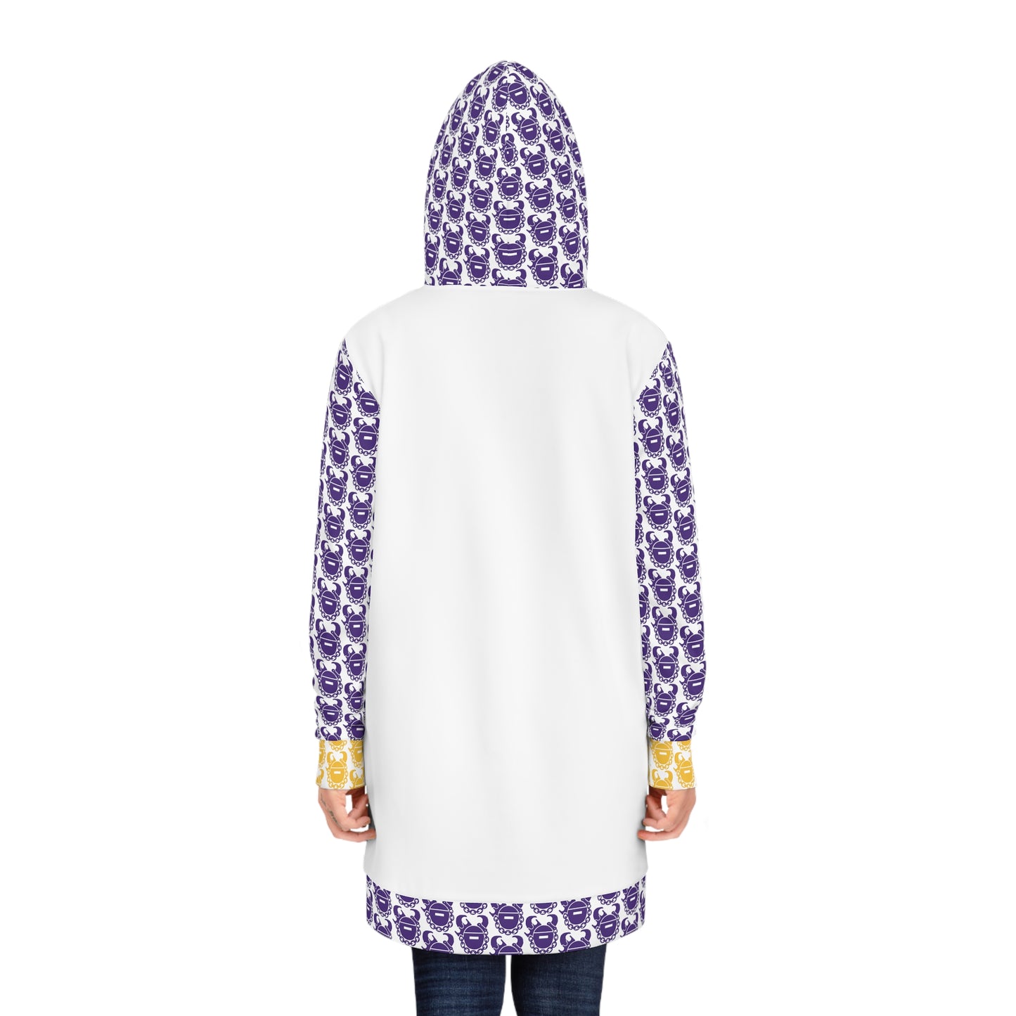 Hoodie Dress - White/Helmets - It's Fine