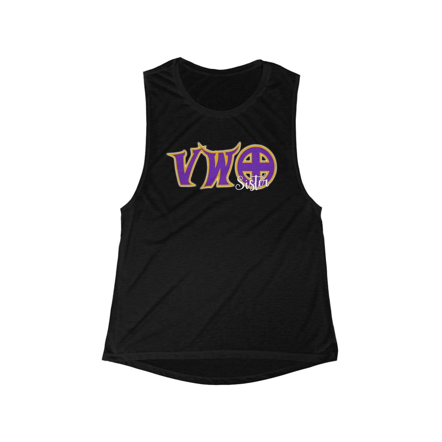Women's Flowy Scoop Muscle Tank - VWO Sister