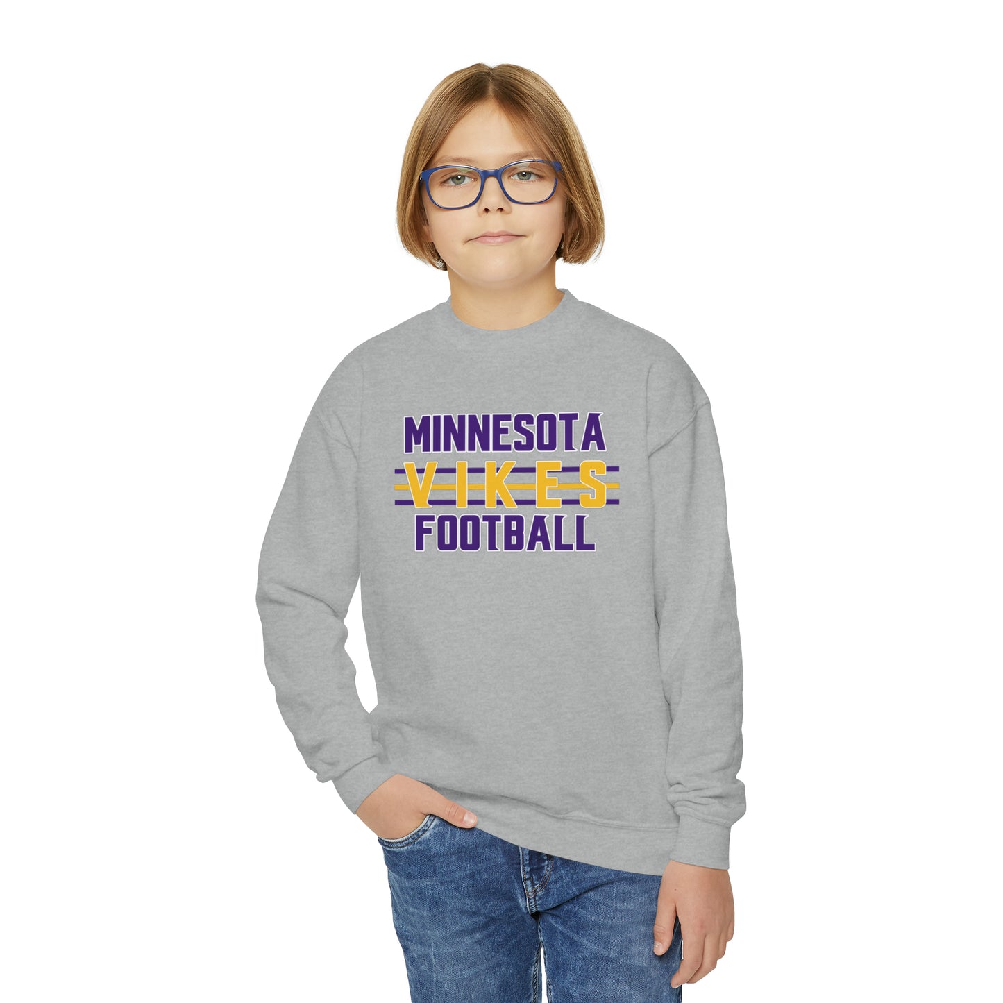 Youth Crewneck - Vikes Football