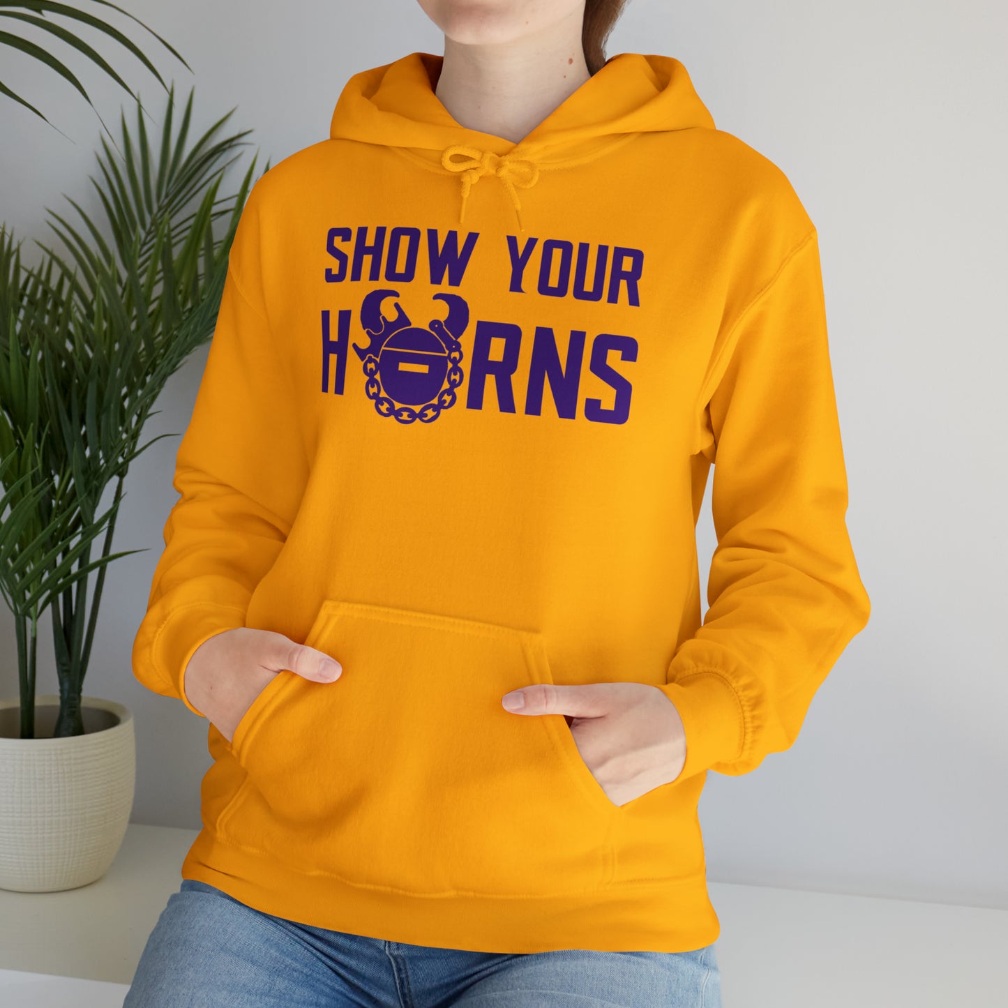 Unisex Heavy Blend™ Hoodie - Show Your Horns