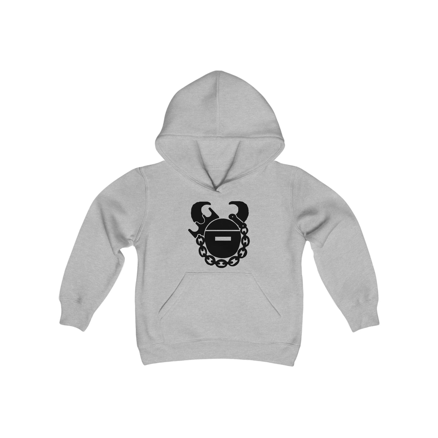 Youth Heavy Blend Hoodie - Game Day Helmet