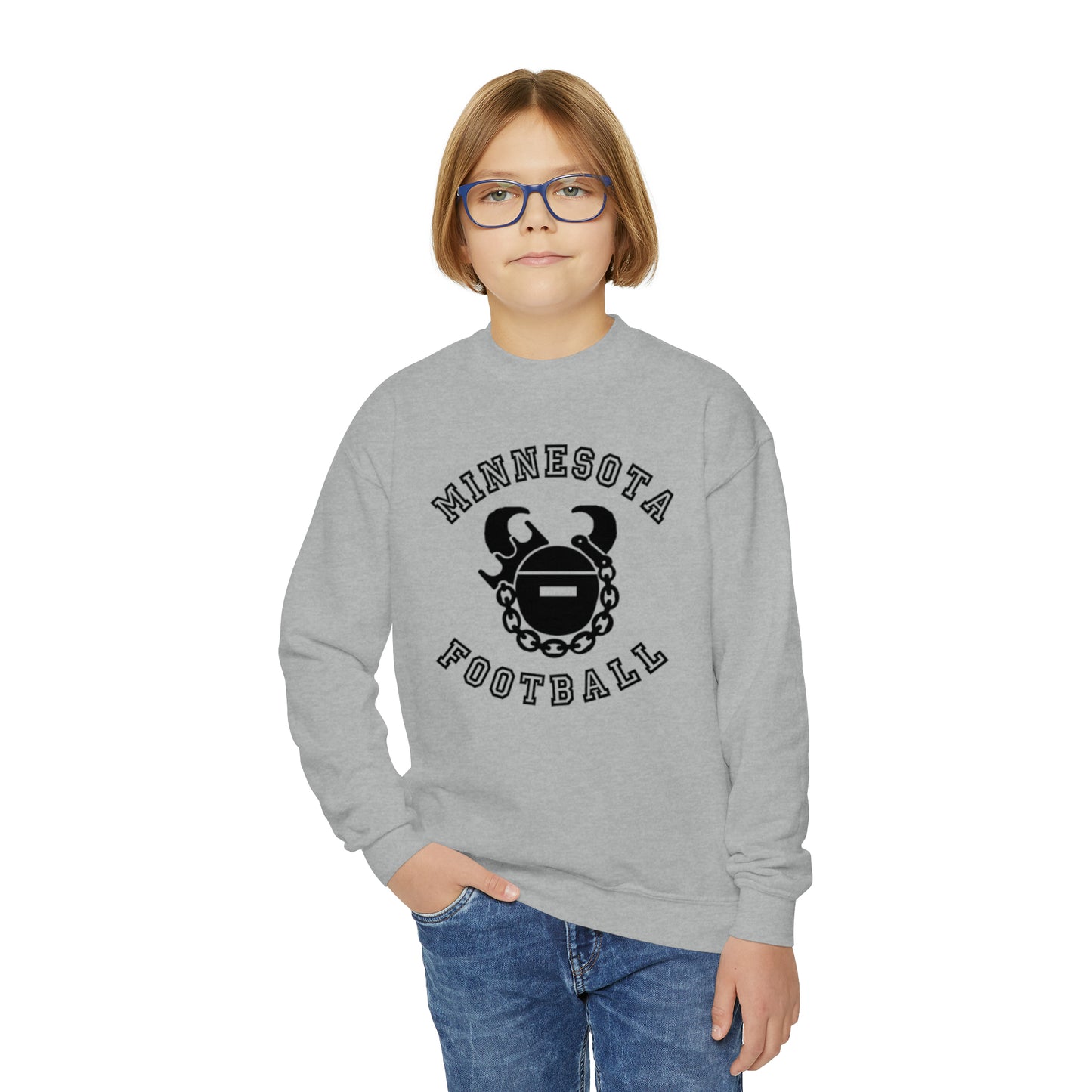 Youth Crewneck - Minnesota Football