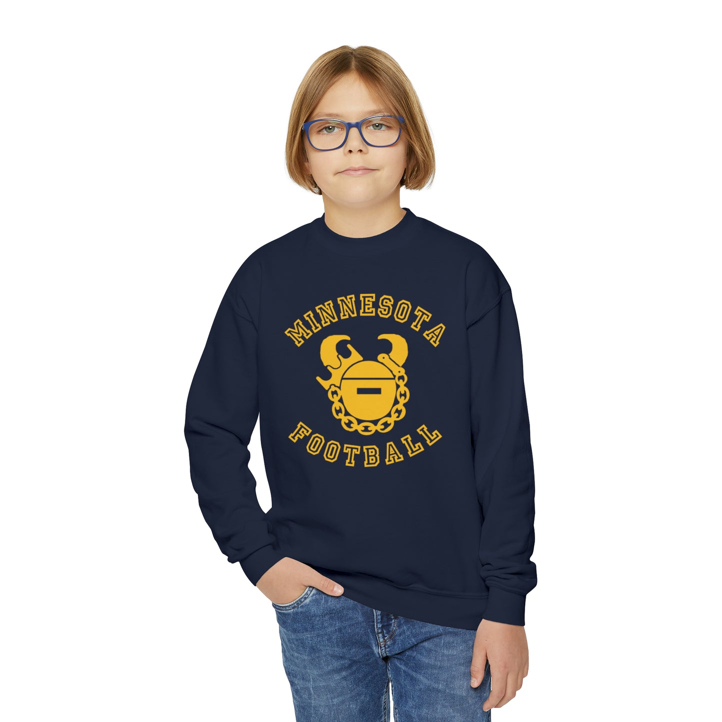Youth Crewneck - Minnesota Football