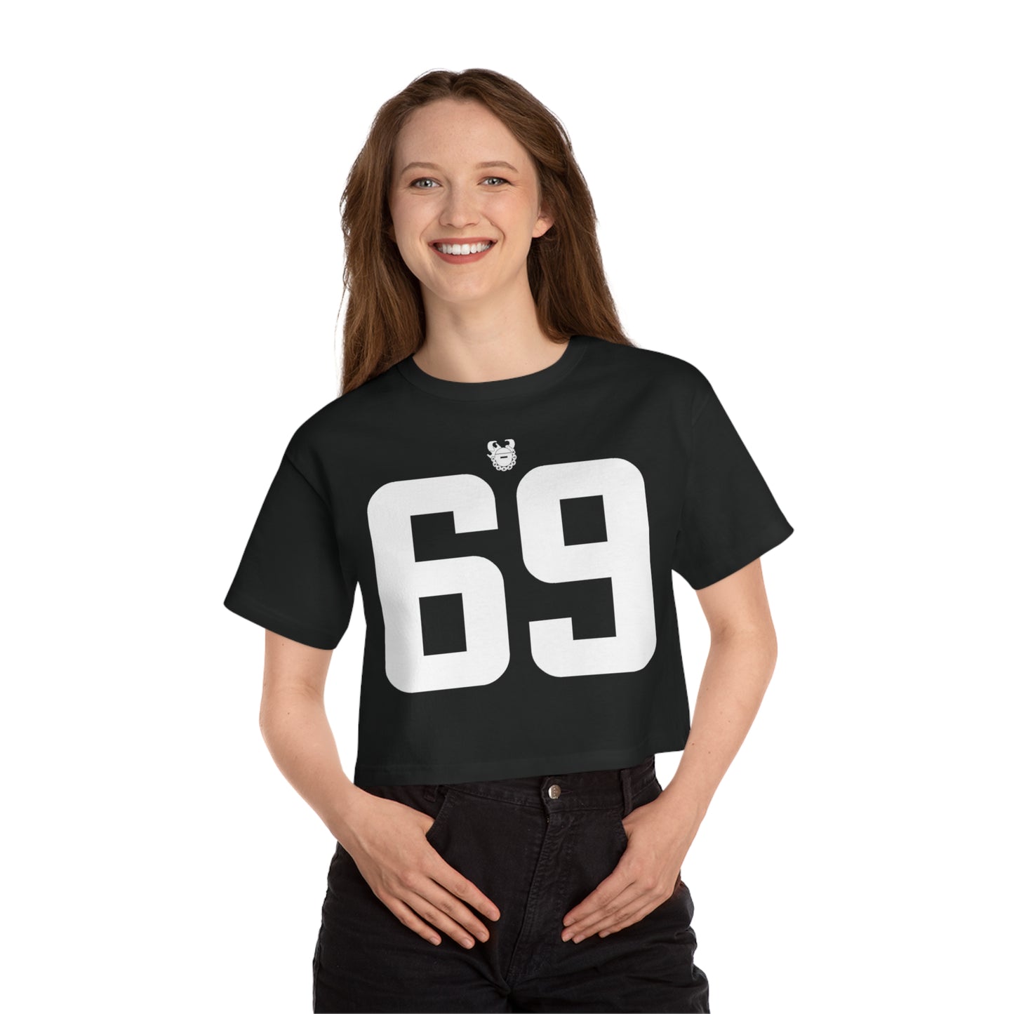 Women's Champion Heritage Cropped Top - Jersey #69