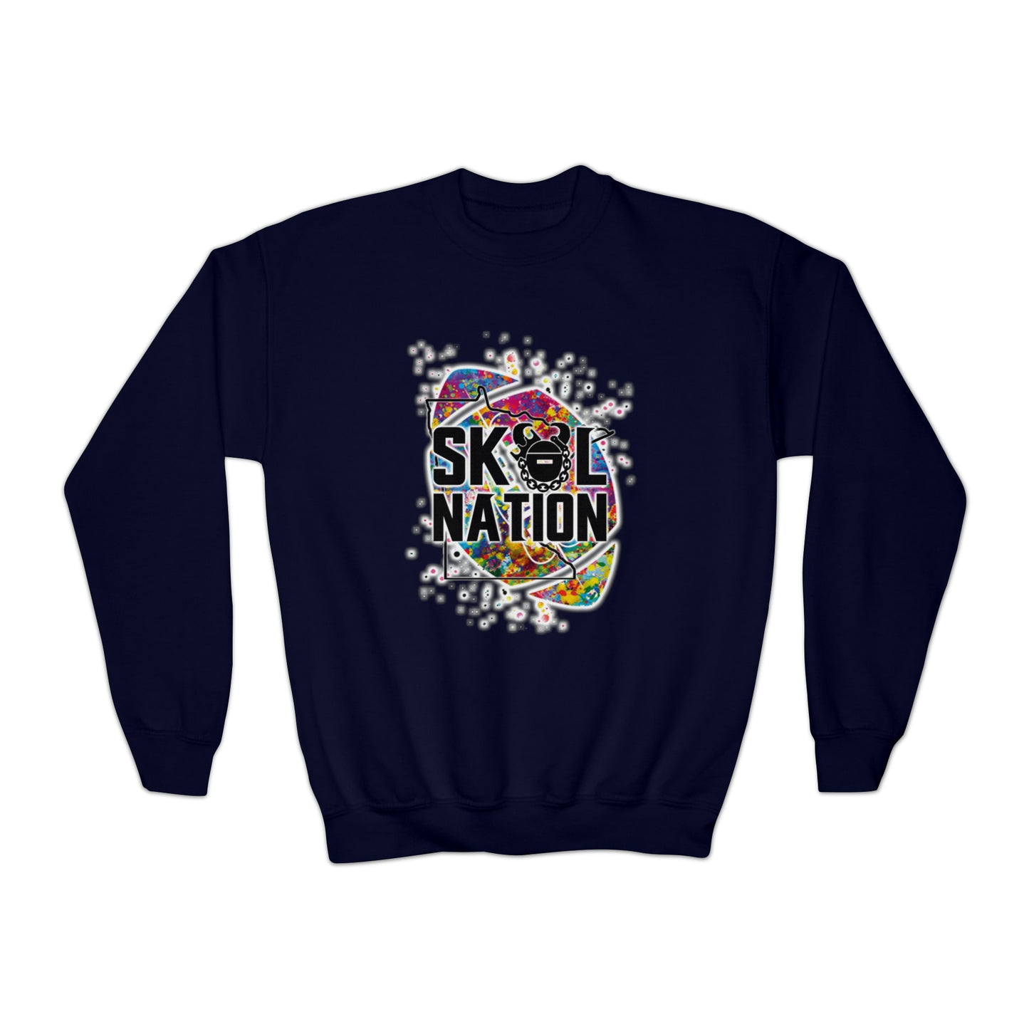 Youth Crewneck - MN Nation (Color Blast)