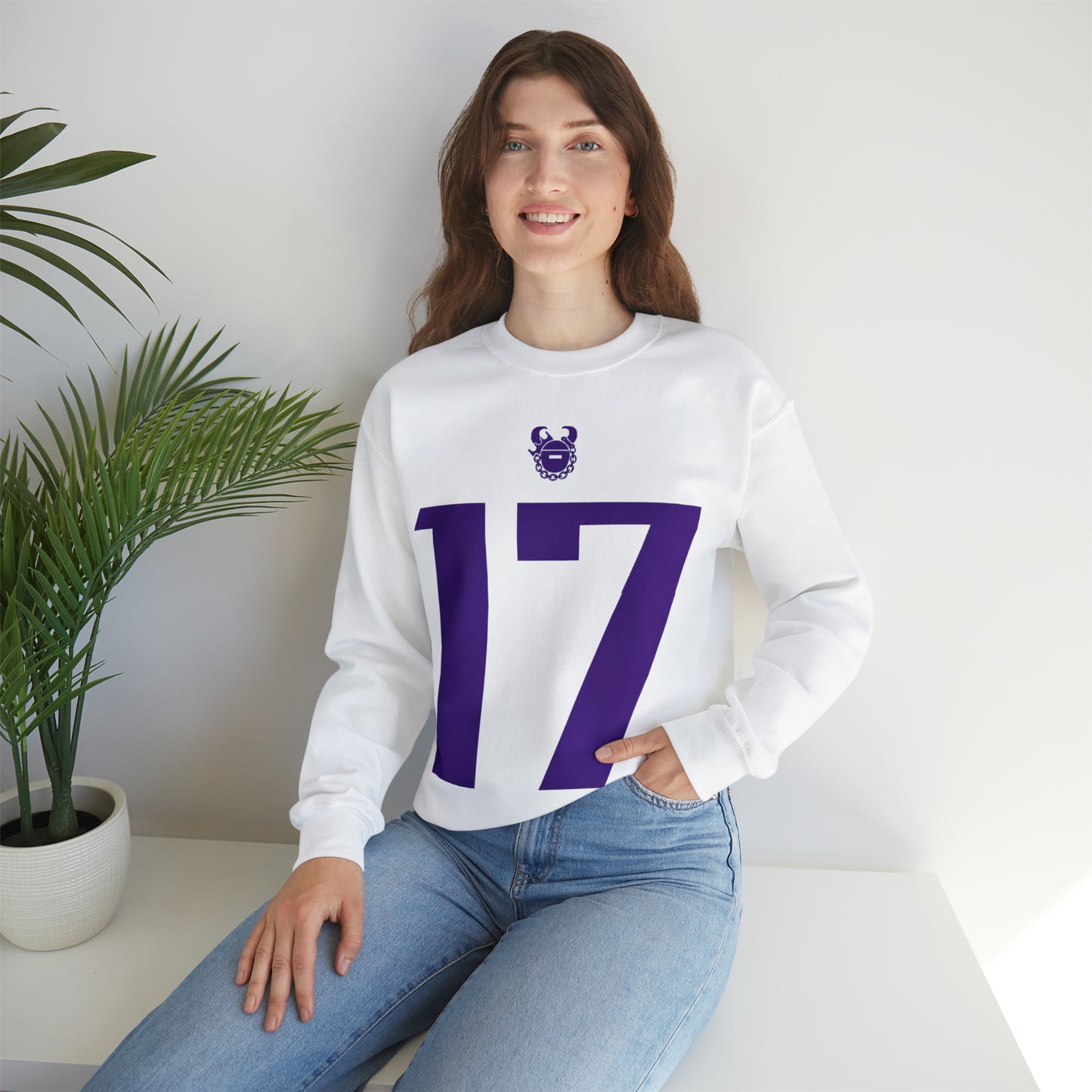 Unisex Heavy Blend™ Crewneck - Jersey #17