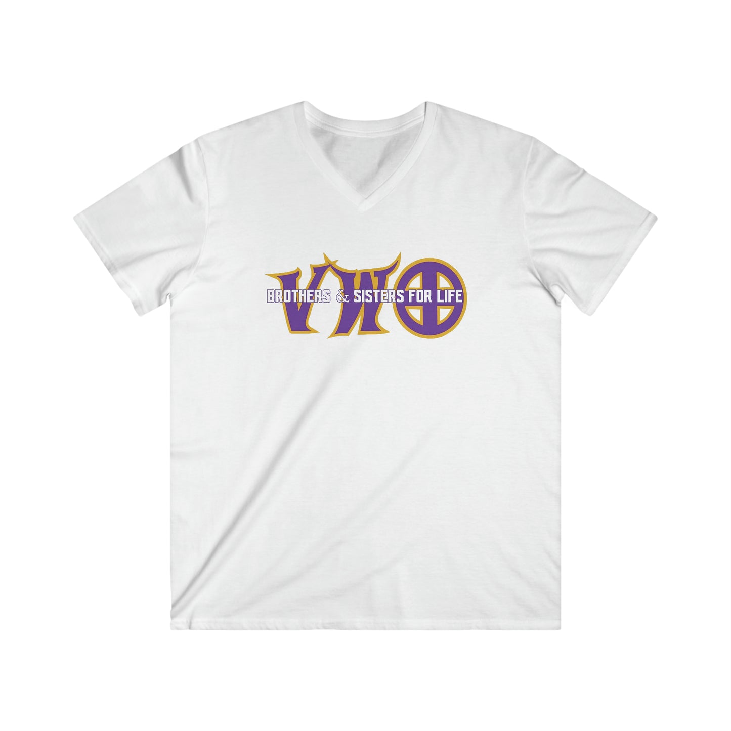 Men's Fitted V-Neck Short Sleeve - VWO Brothers & Sisters
