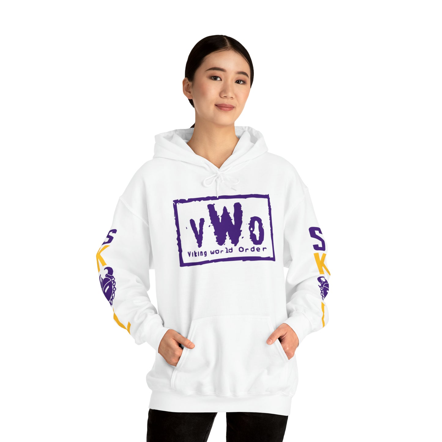 Unisex Heavy Blend™ Hooded Sweatshirt - VWO (Framed) + Original (Sleeves)