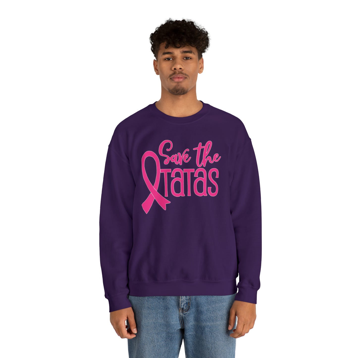 Unisex Heavy Blend™ Crewneck - Save the TaTas