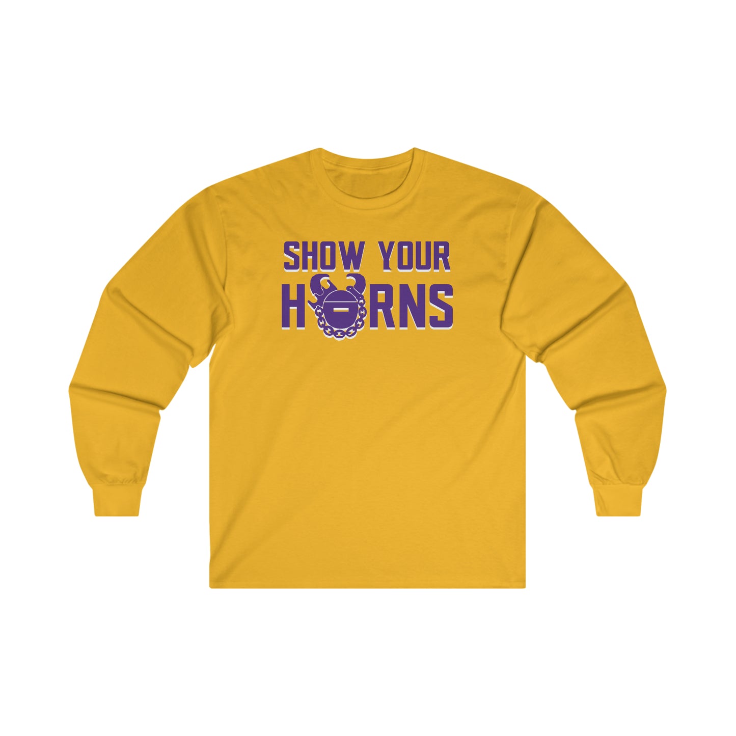 Ultra Cotton Long Sleeve - Show Your Horns