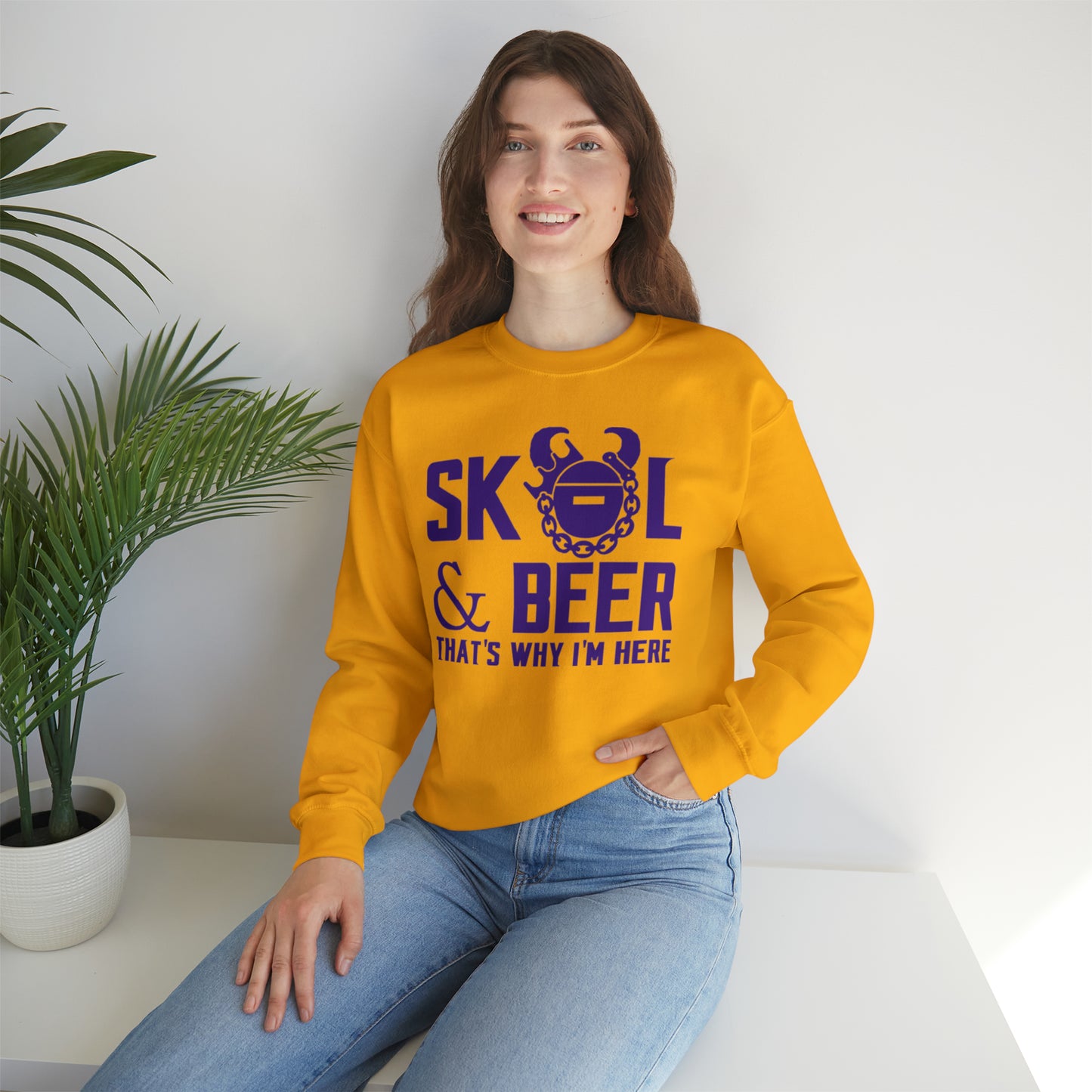 Unisex Heavy Blend™ Crewneck - & BEER