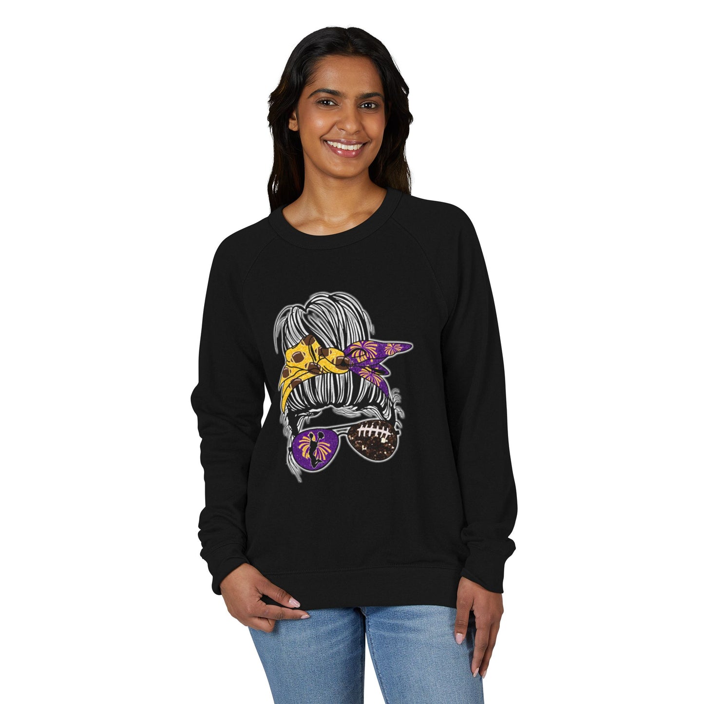 Unisex French Terry Raglan Crewneck - Girlll!