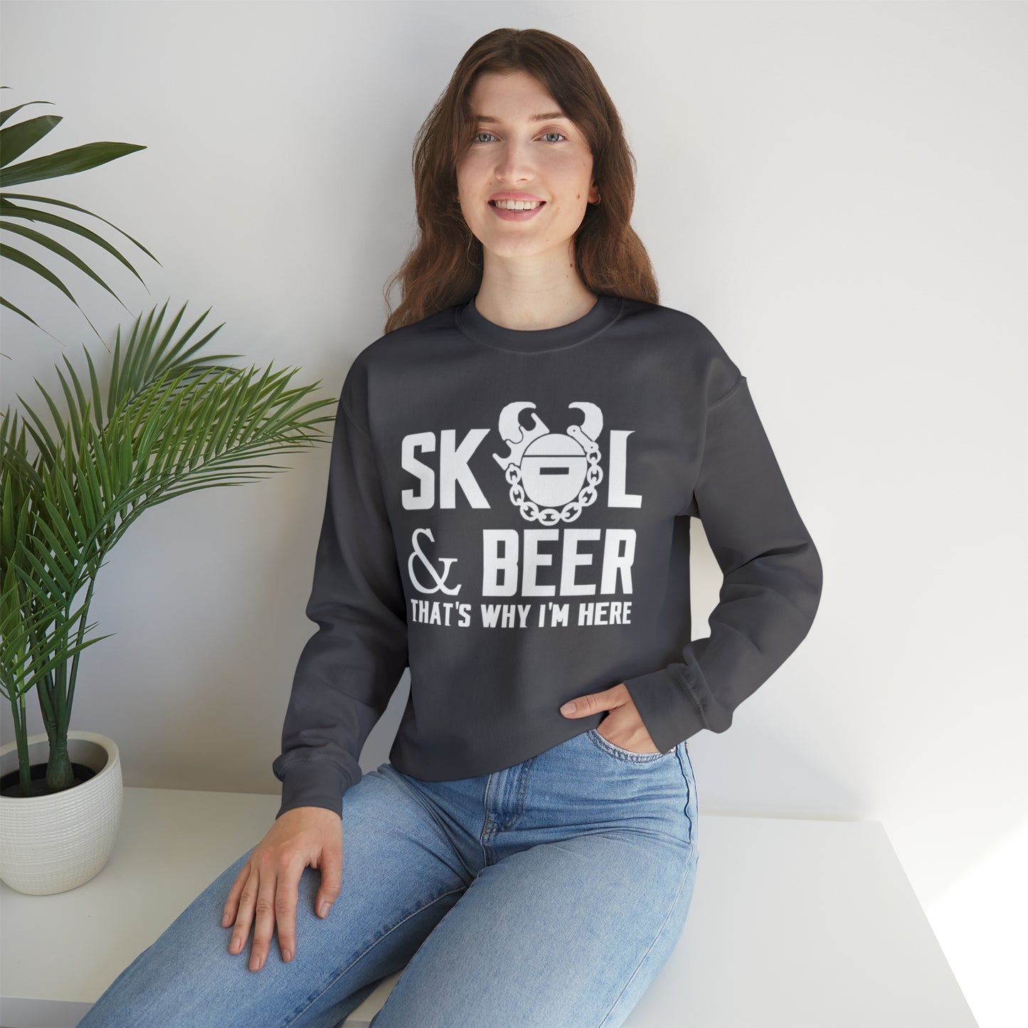 Unisex Heavy Blend™ Crewneck - & BEER