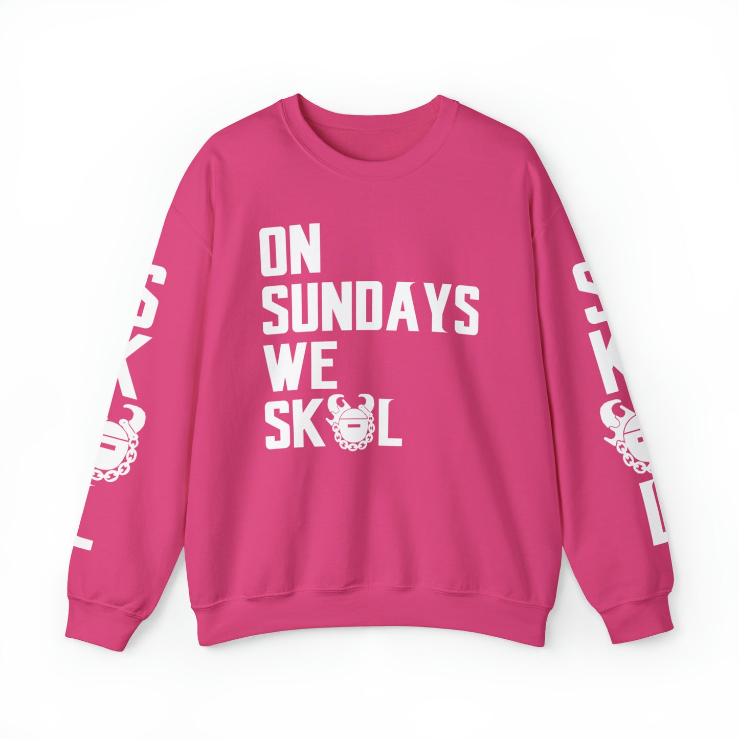 Unisex Heavy Blend™ Crewneck - On Sundays + The Original (Sleeves)