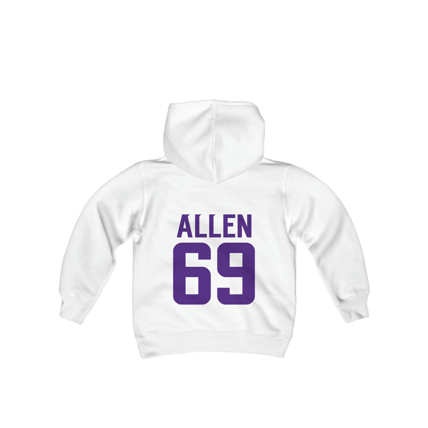 Youth Heavy Blend Hoodie - Jersey #69