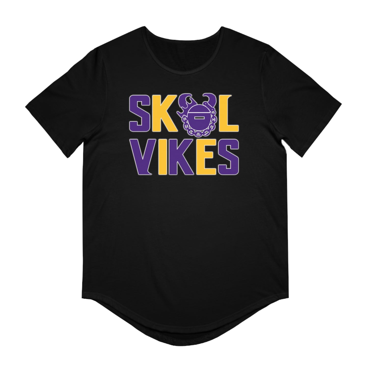 Men's Curved Hem Tee - Vikes