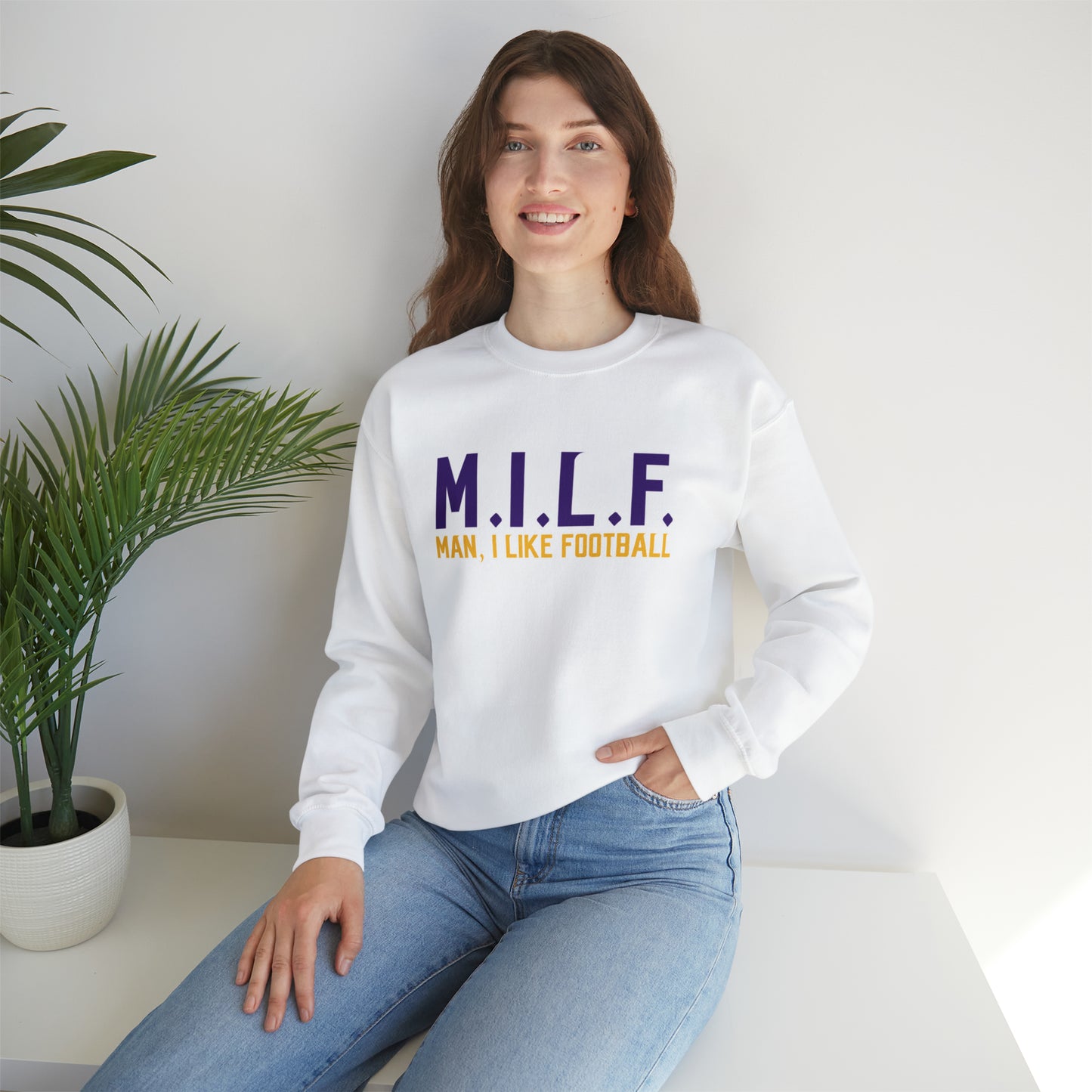Unisex Heavy Blend™ Crewneck - M.I.L.F.