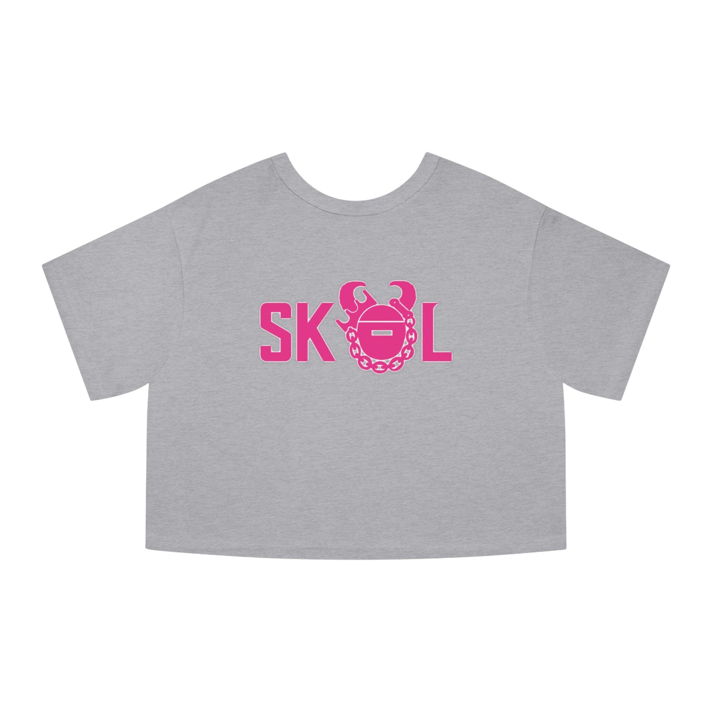 Women's Champion Heritage Cropped Top - Save the TaTas
