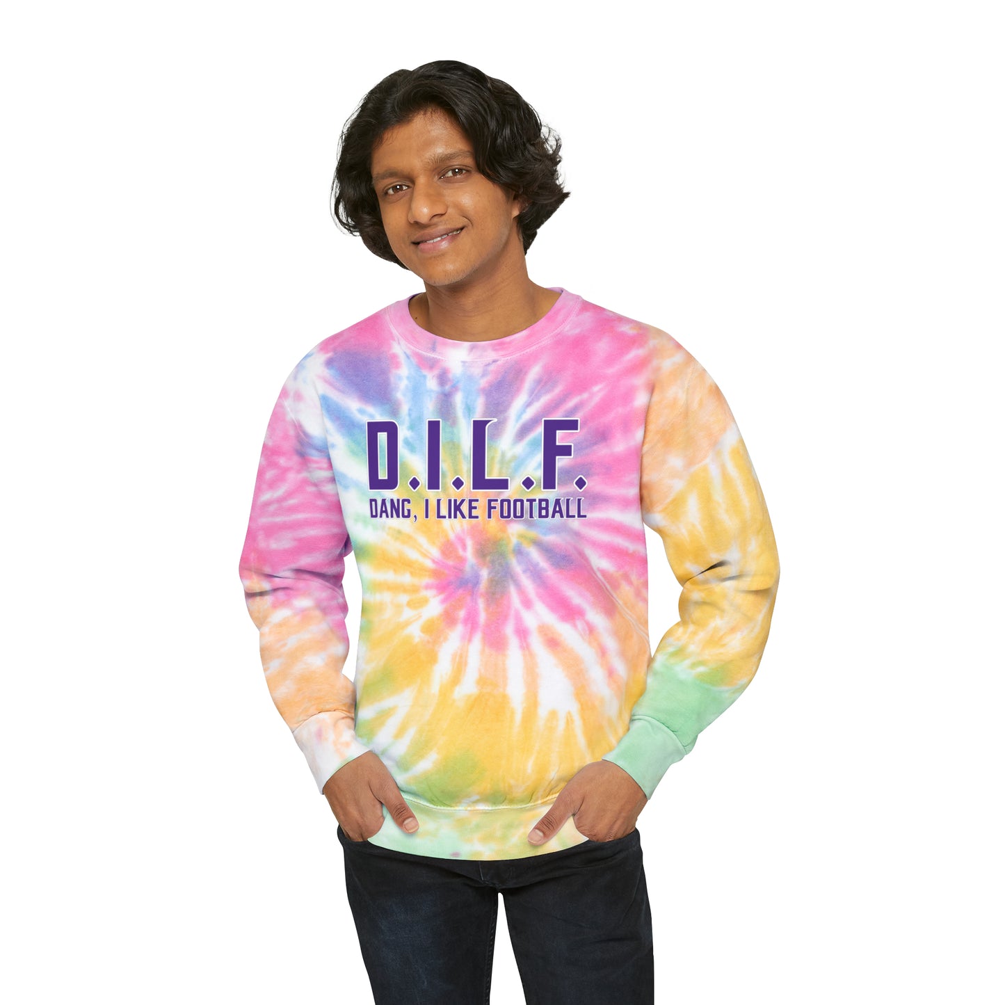 Tie-Dye Crewneck - D.I.L.F.