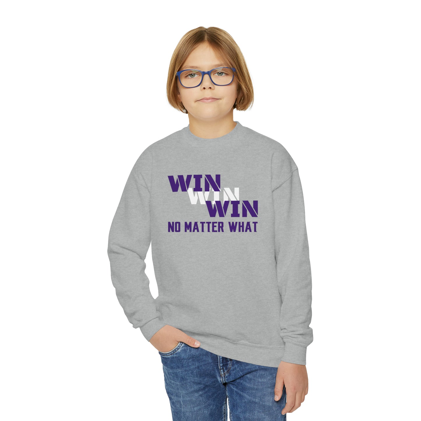 Youth Crewneck - No Matter What