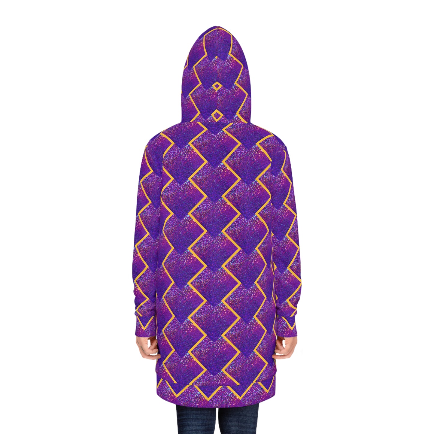 Hoodie Dress - Purple Sparkle - Vikes