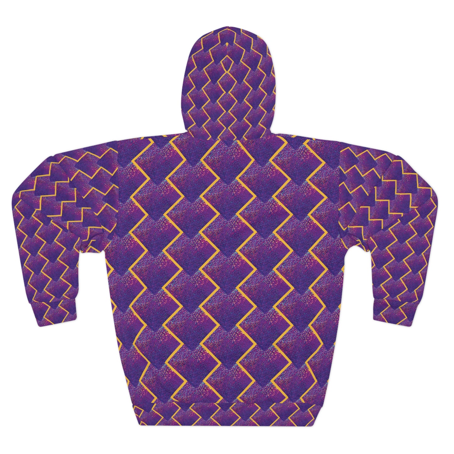Unisex Pullover Hoodie - Purple Sparkle - & BEER