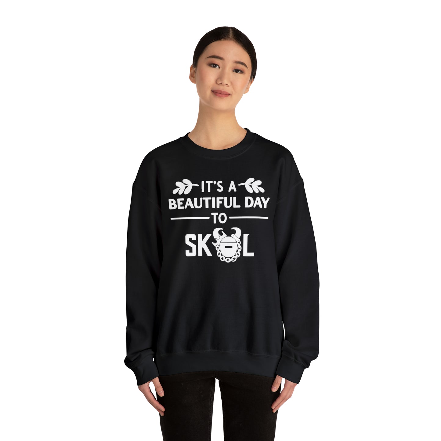 Unisex Heavy Blend™ Crewneck - It's a Beautiful Day!