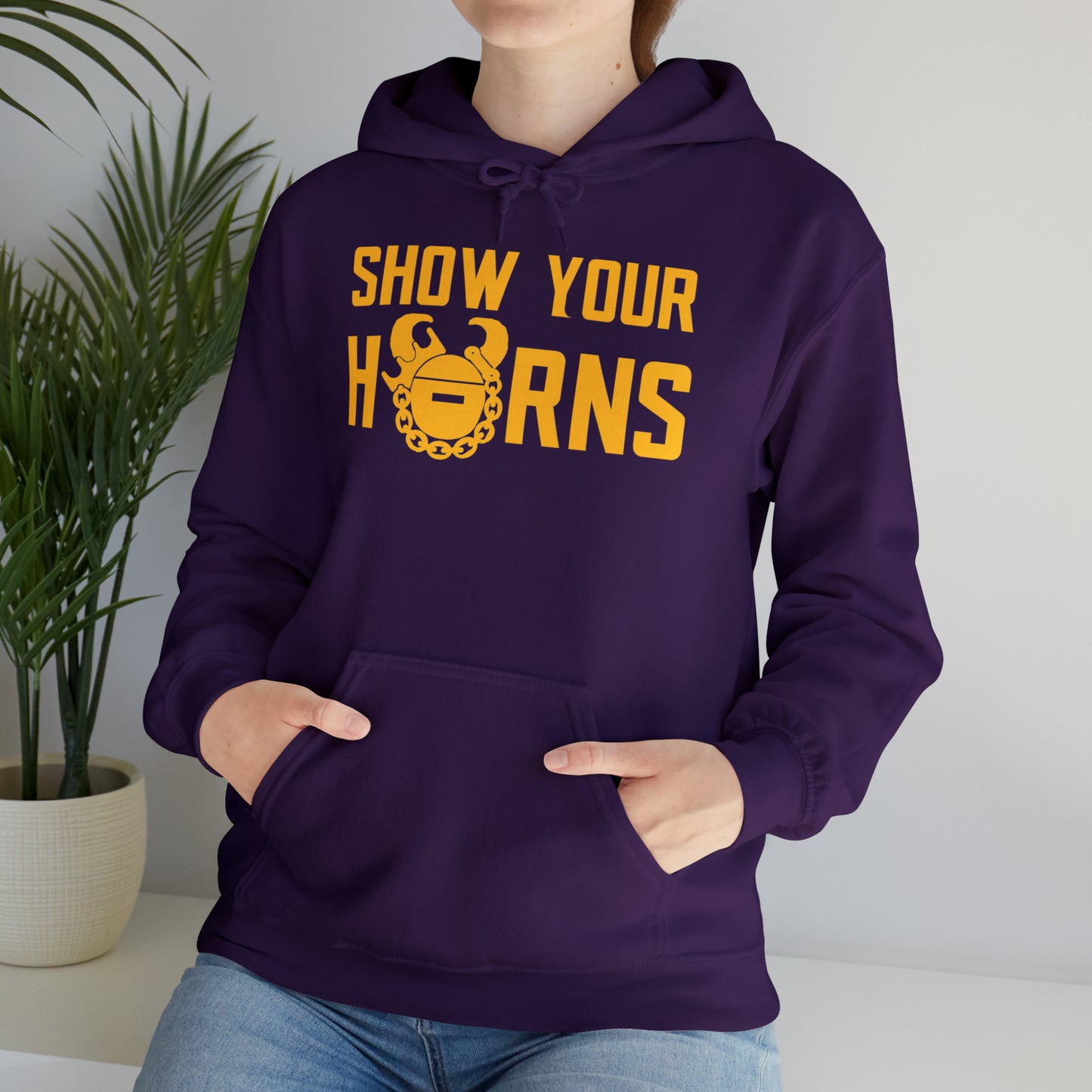 Unisex Heavy Blend™ Hoodie - Show Your Horns
