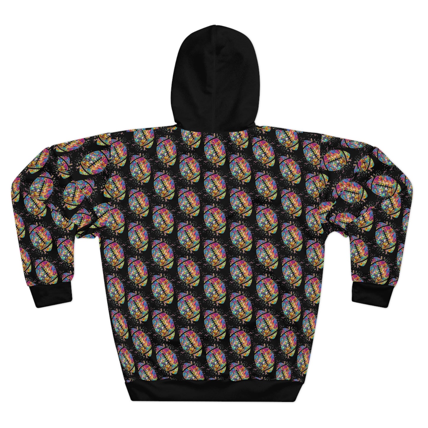 Unisex Pullover Hoodie - Color Blast Football - The Original