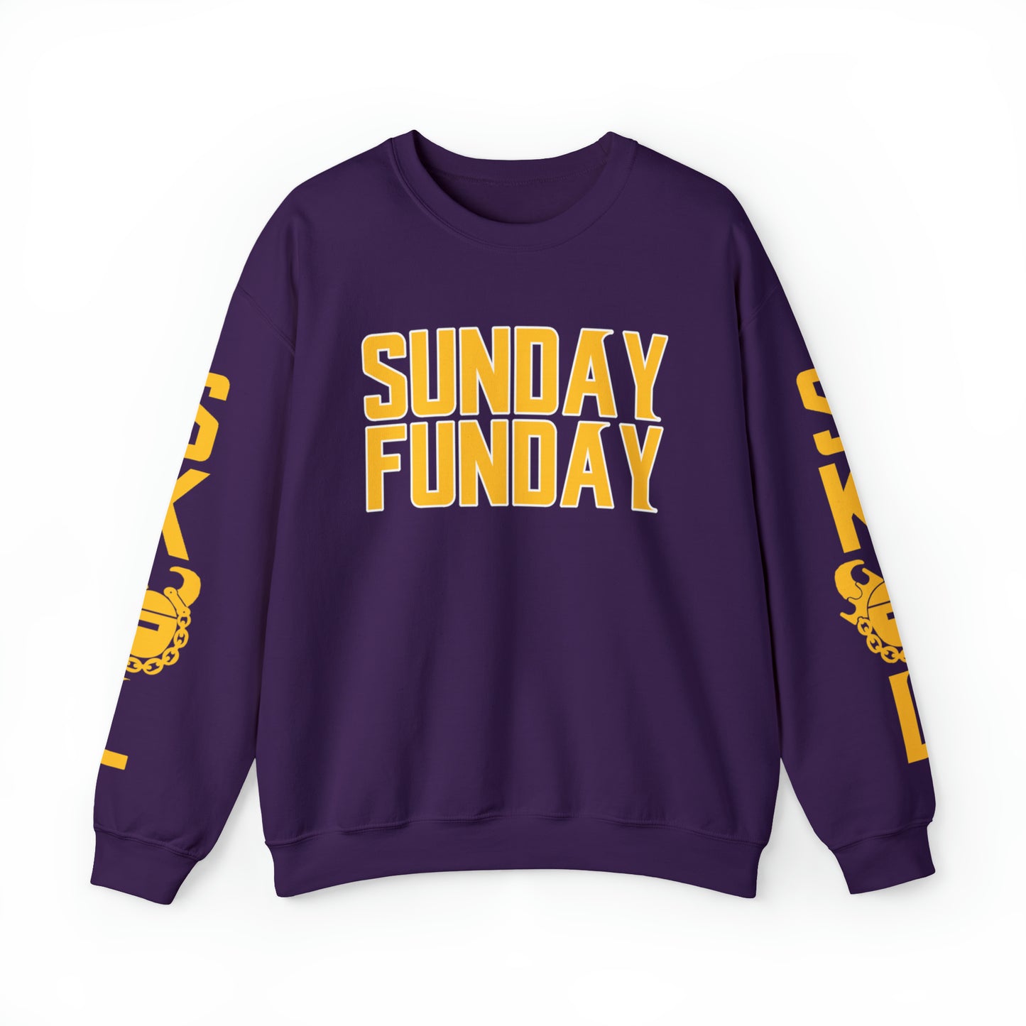 Unisex Heavy Blend™ Crewneck - SUNDAY FUNDAY + The Original (Sleeves)