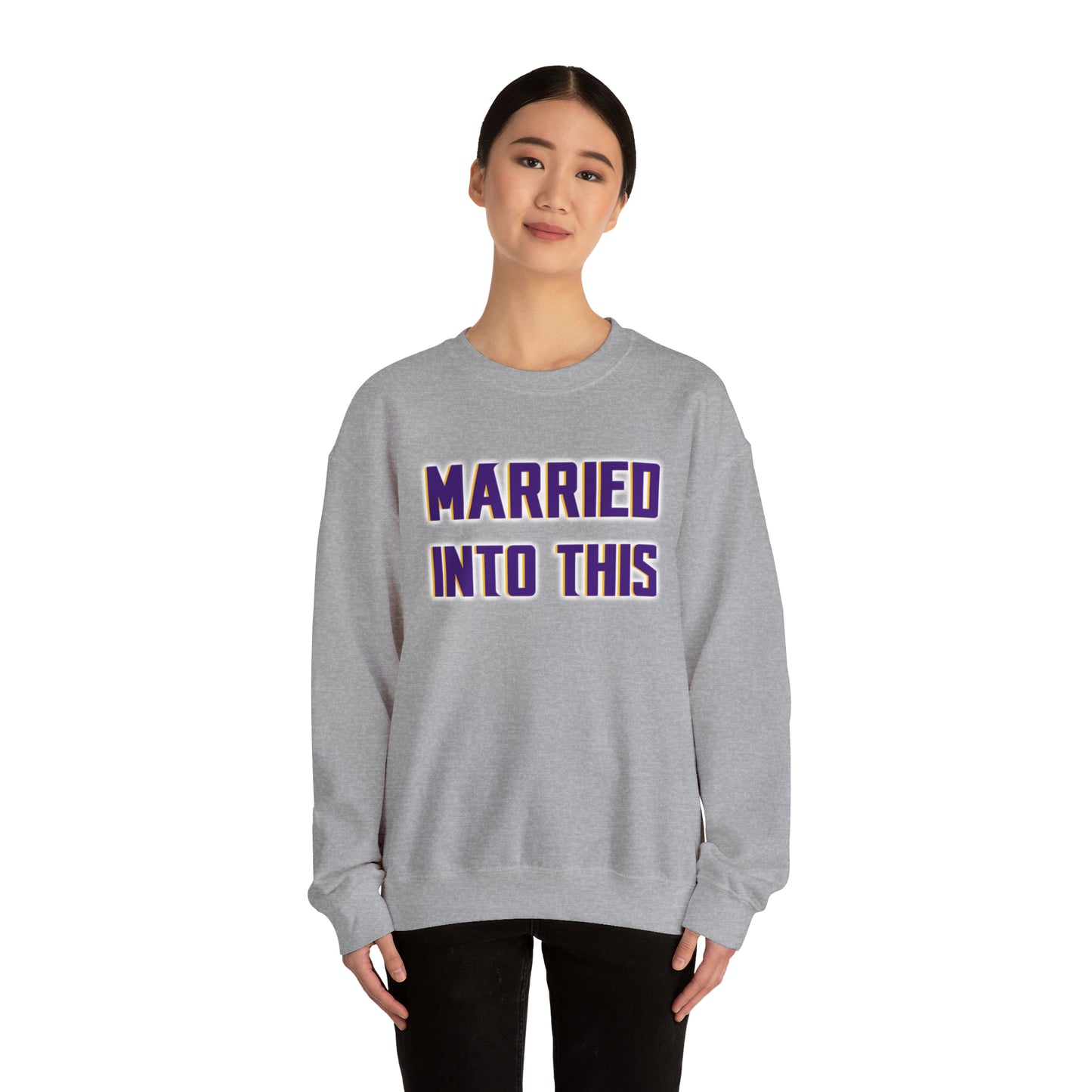 Unisex Heavy Blend™ Crewneck - Married Into This