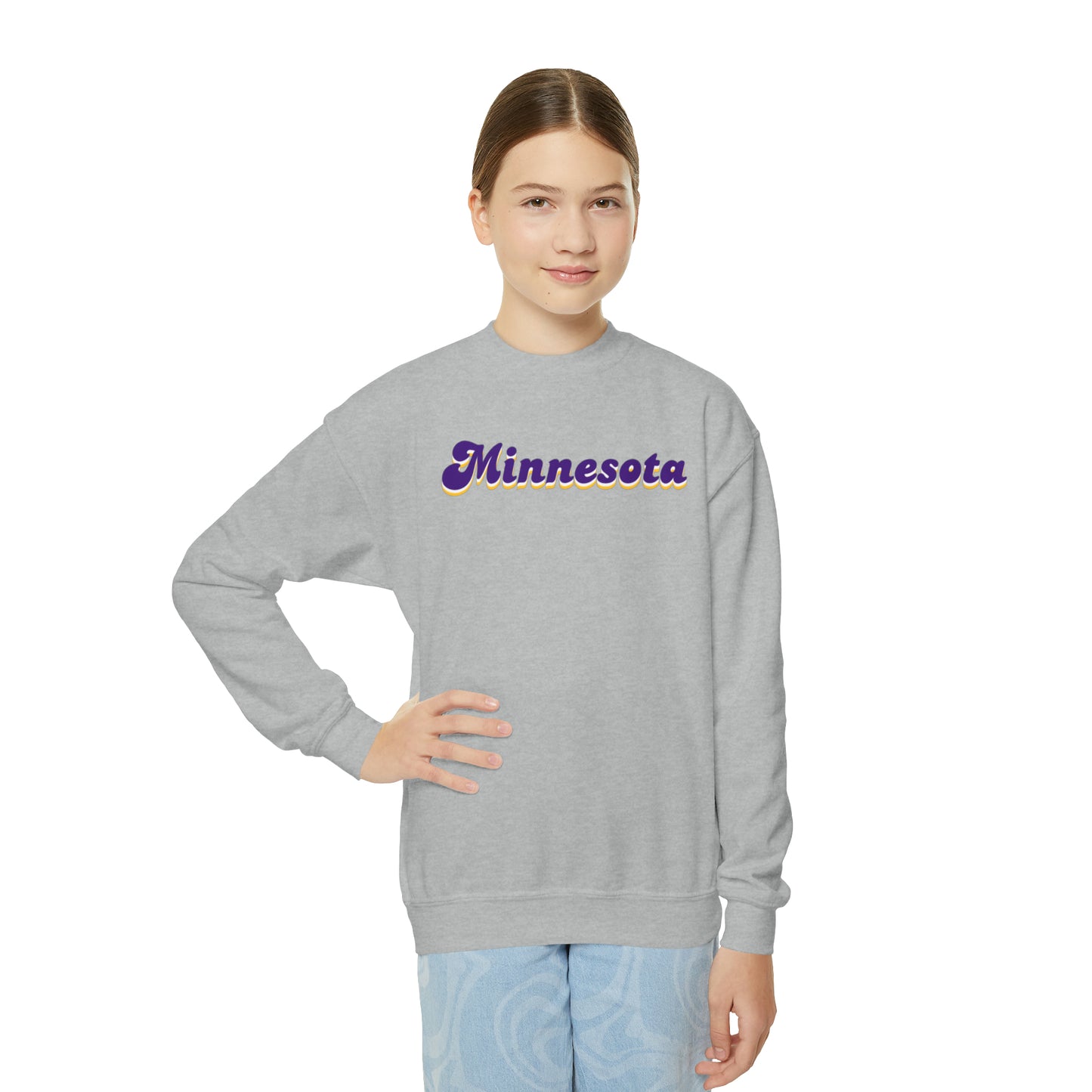 Youth Crewneck - Minnesota (Retro)