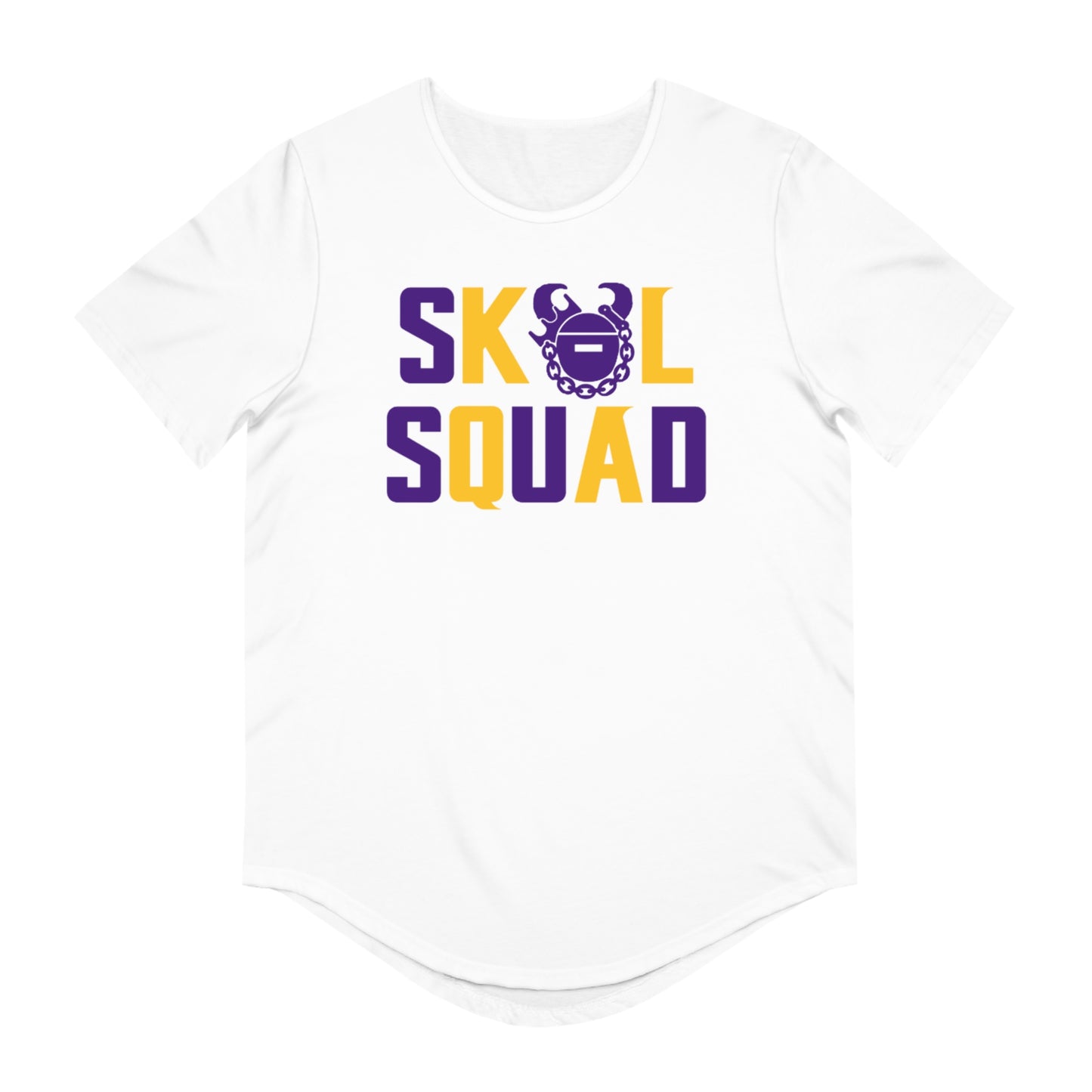 Men's Curved Hem Tee - SQUAD