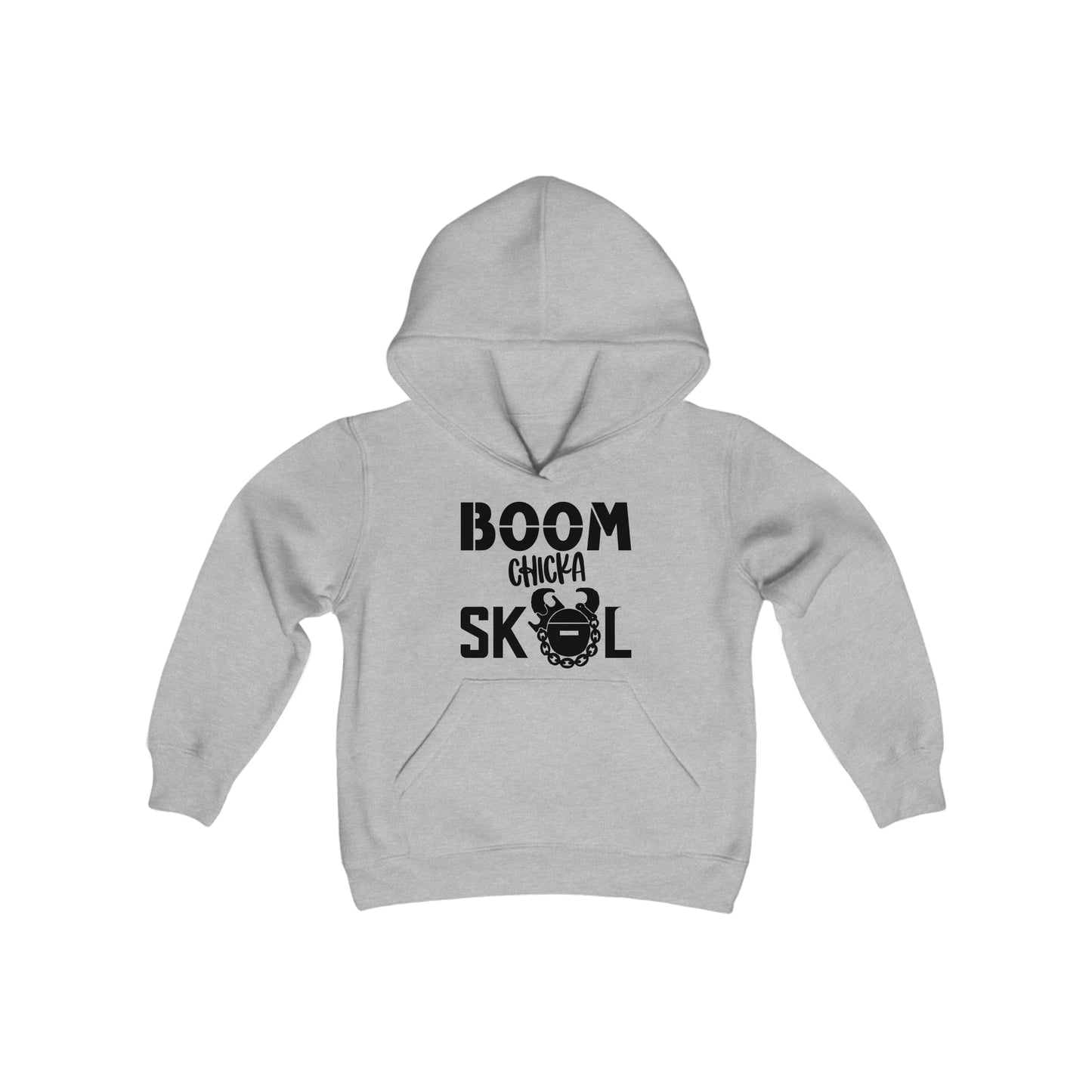 Youth Heavy Blend Hoodie - BOOM chicka