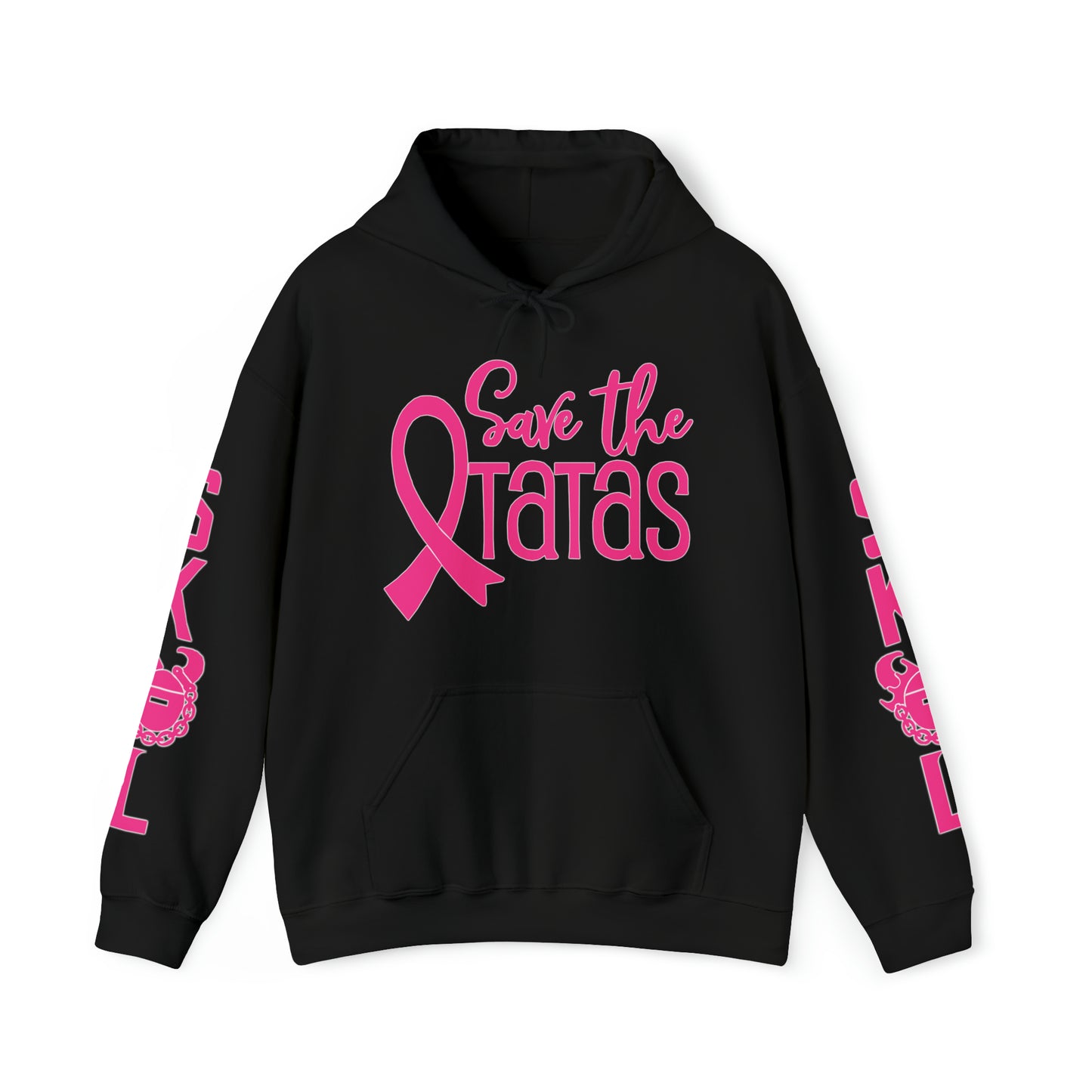 Unisex Heavy Blend™ Hooded Sweatshirt - Save the TaTas + Original (Sleeves)