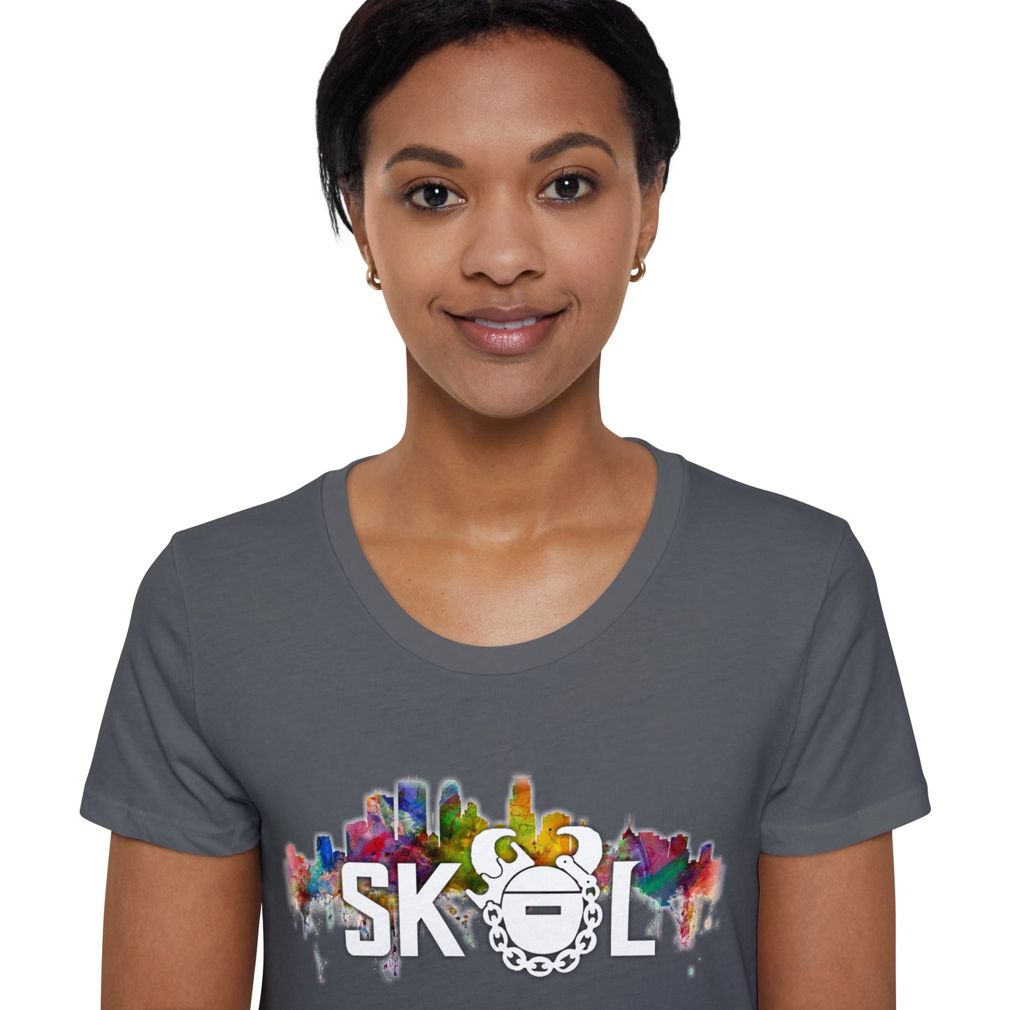 Women's Organic T - Skyline