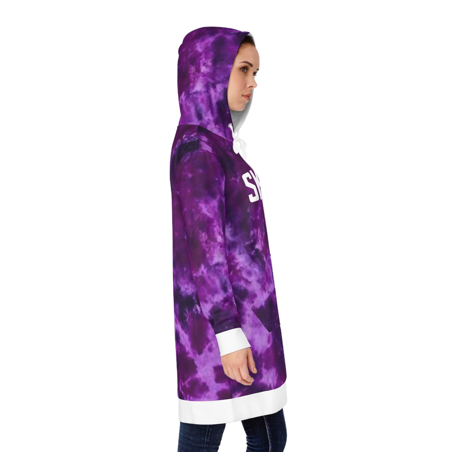 Hoodie Dress - Purple Tie-Dye - The Original