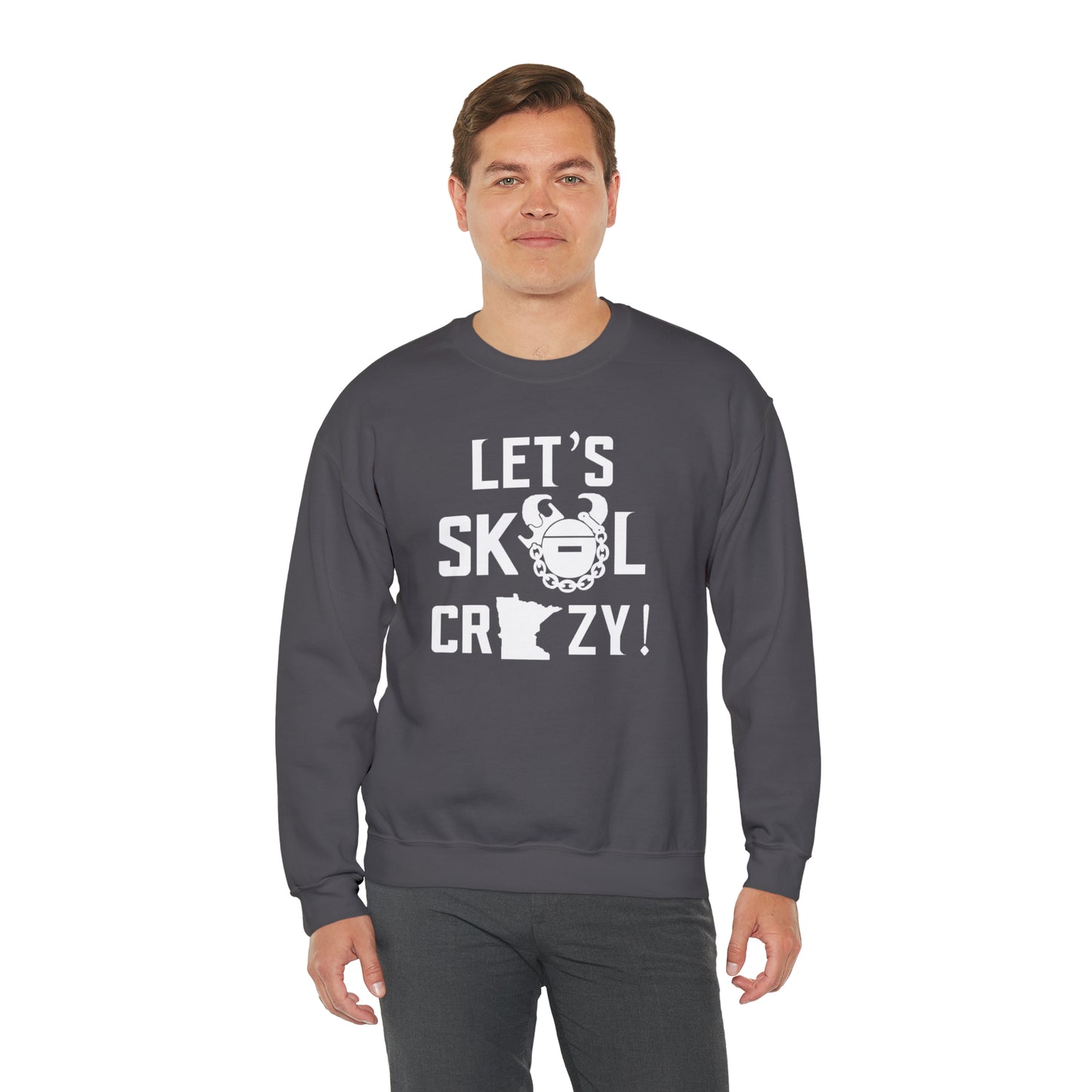 Unisex Heavy Blend™ Crewneck - Let's go Crazy!