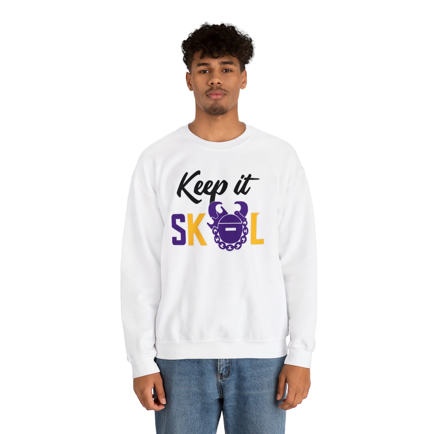 Unisex Heavy Blend™ Crewneck - Keep it Simple
