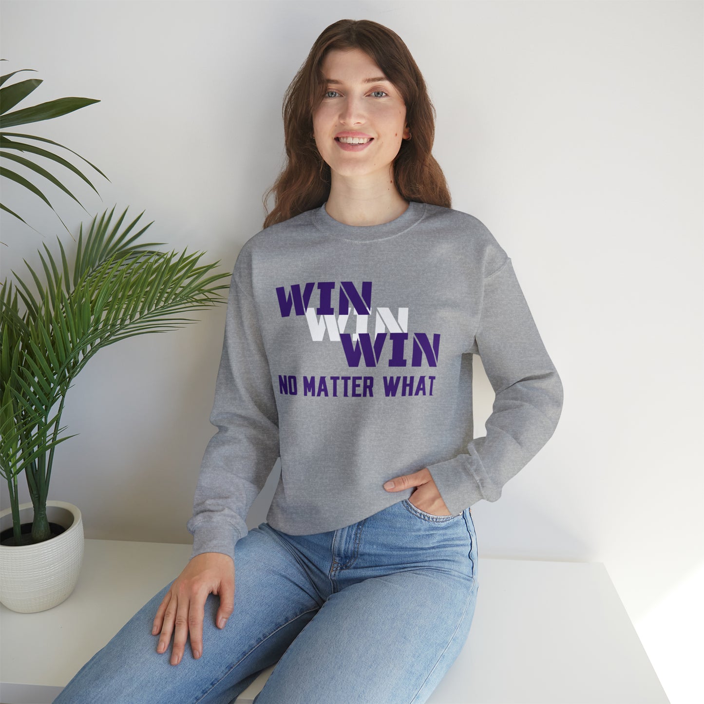 Unisex Heavy Blend™ Crewneck - No Matter What