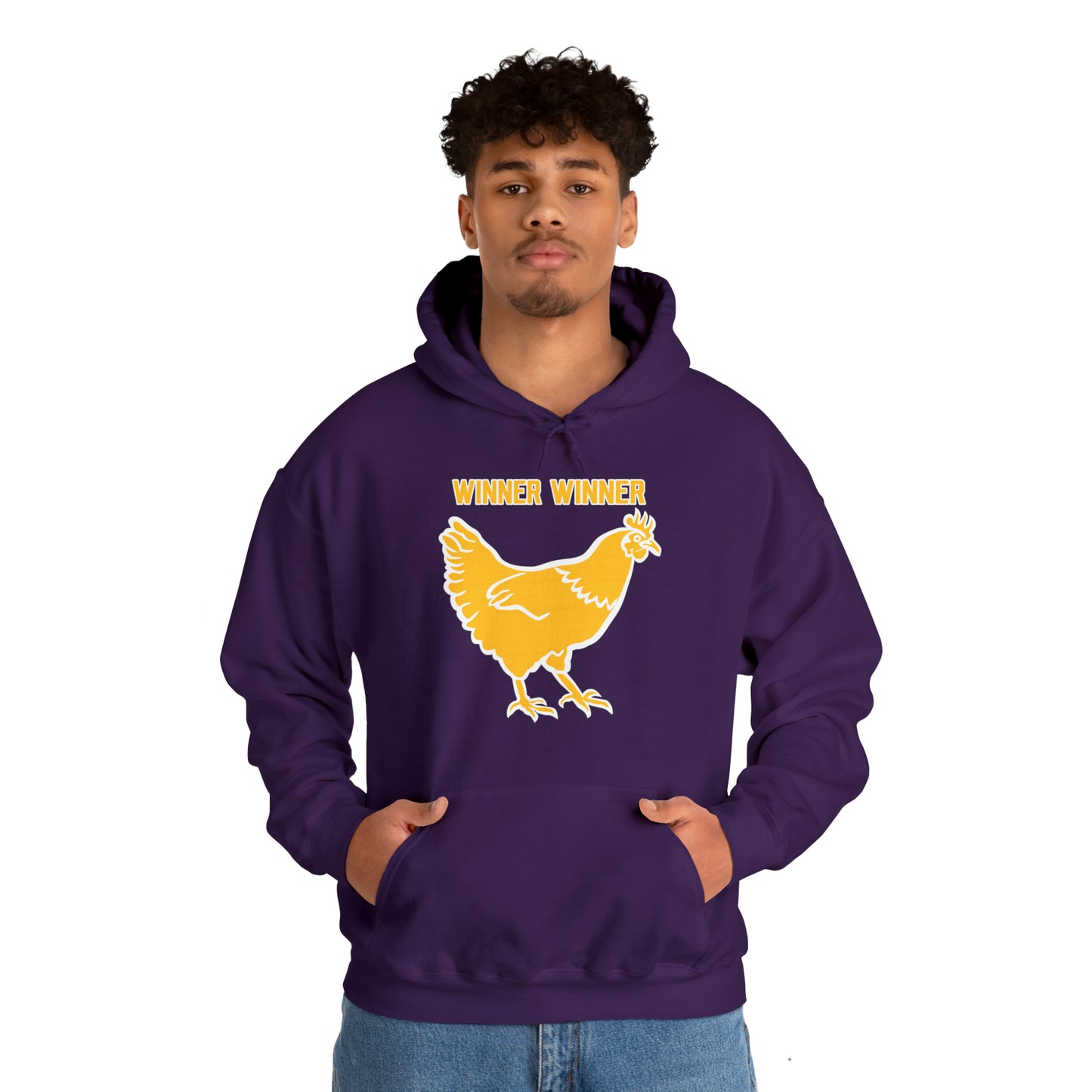 Unisex Heavy Blend™ Hoodie - Winner Winner Chicken Dinner