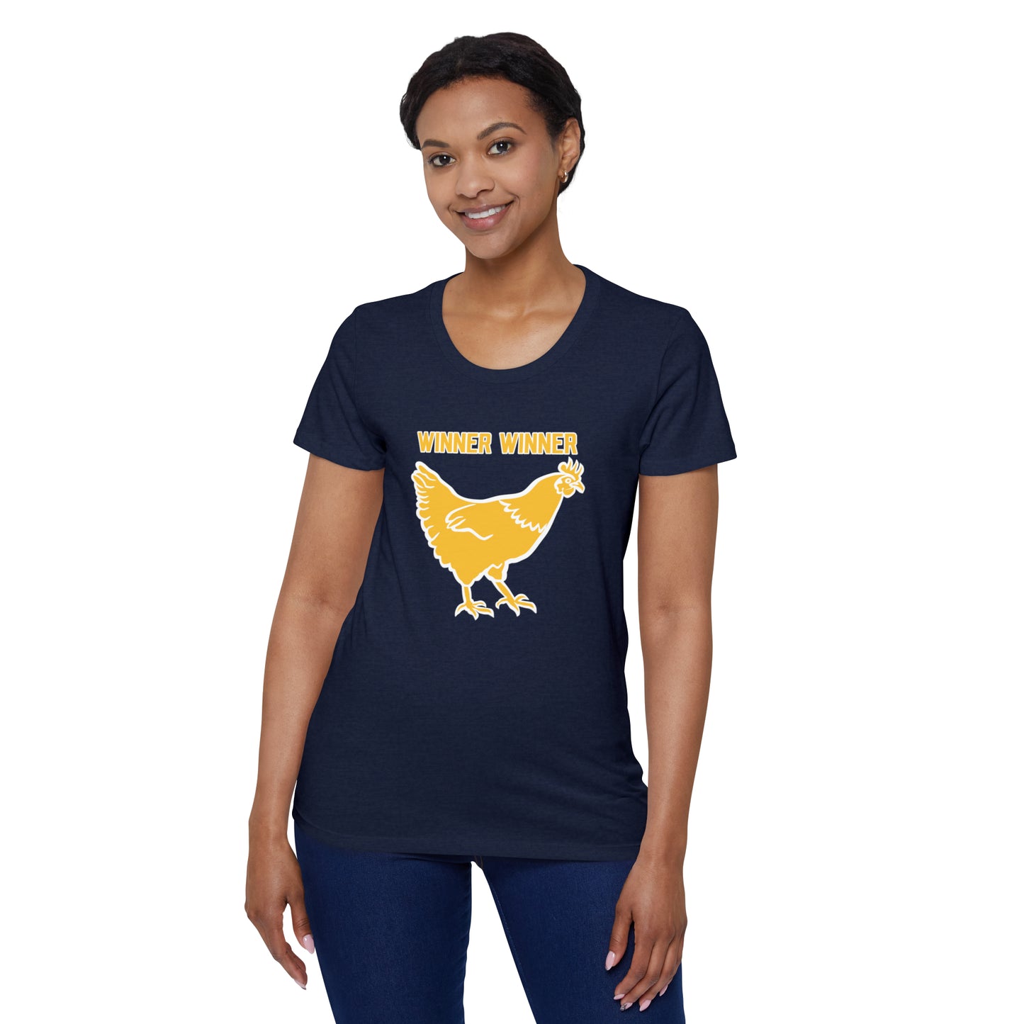 Women's Organic T - Winner Winner Chicken Dinner