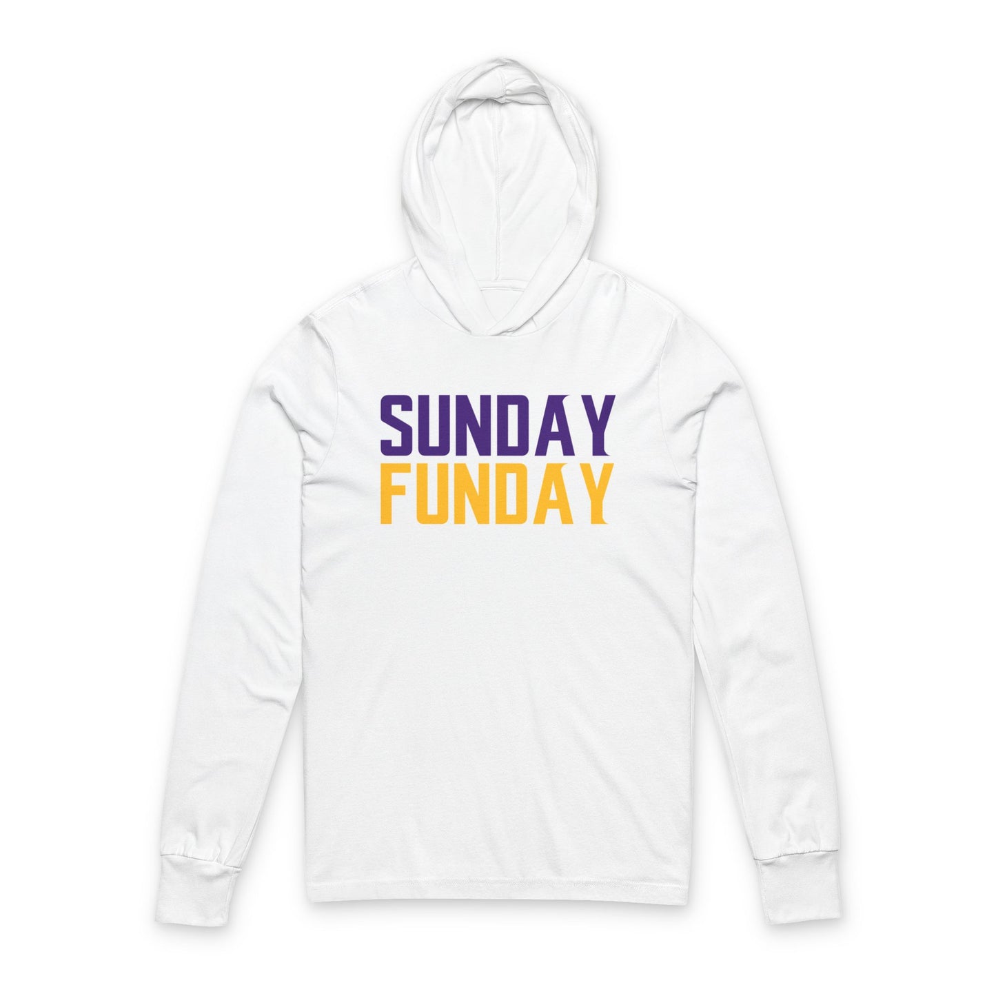 Unisex Hooded Tee - SUNDAY FUNDAY